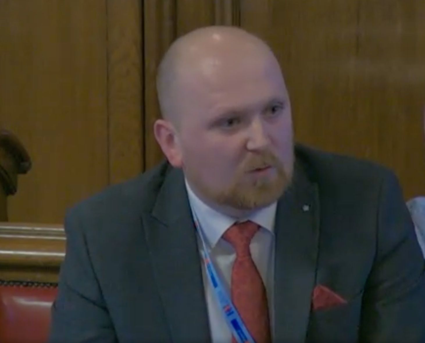 MOTION DEFEATED: DUP Alderman James Lawlor who spoke on Monday night