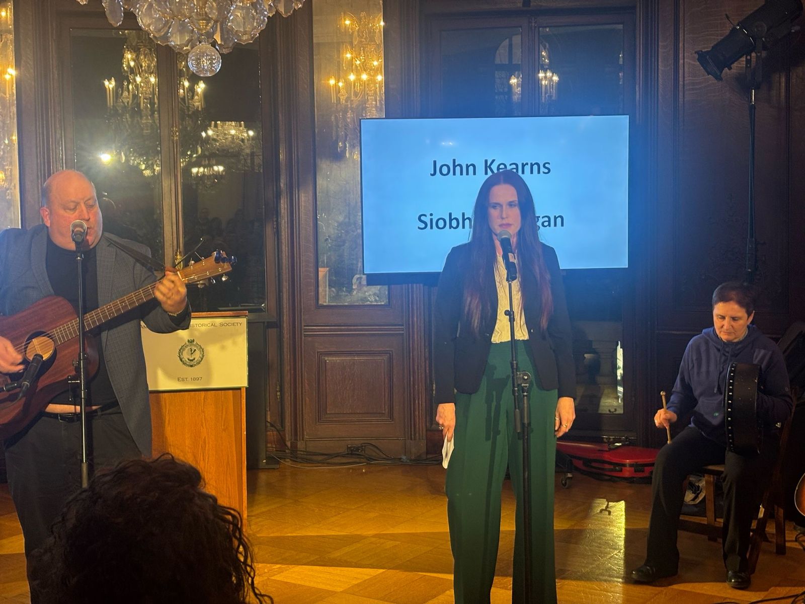 John Kearns and Siobhán Regan