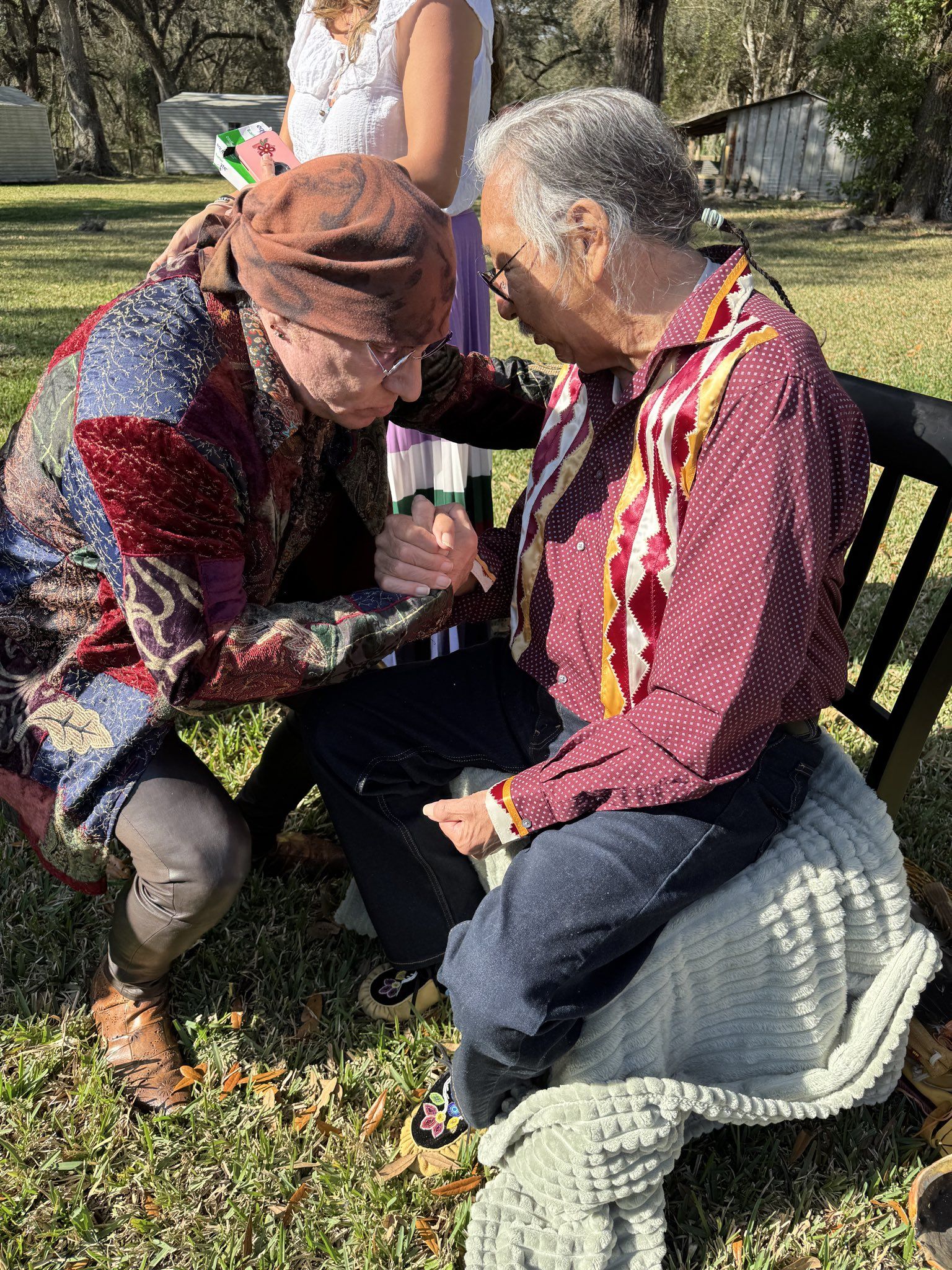 FINALLY: Leonard Peltier on his release with rock star and actor Steve Van Zandt