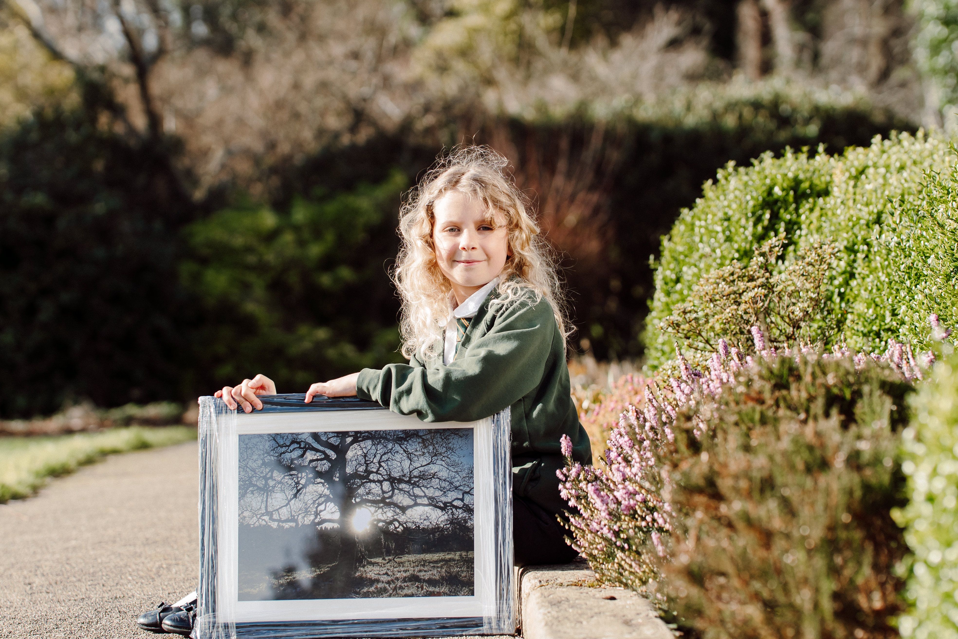 Zoia Wilkowska who came first place in the Belfast Parks Photographic Competition in the under 16s section with her winning entry capturing Lagan Meadows
