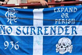 CHERRY ON TOP: This Nazi SS banner included a quote from fascist dictator Benito Mussolini