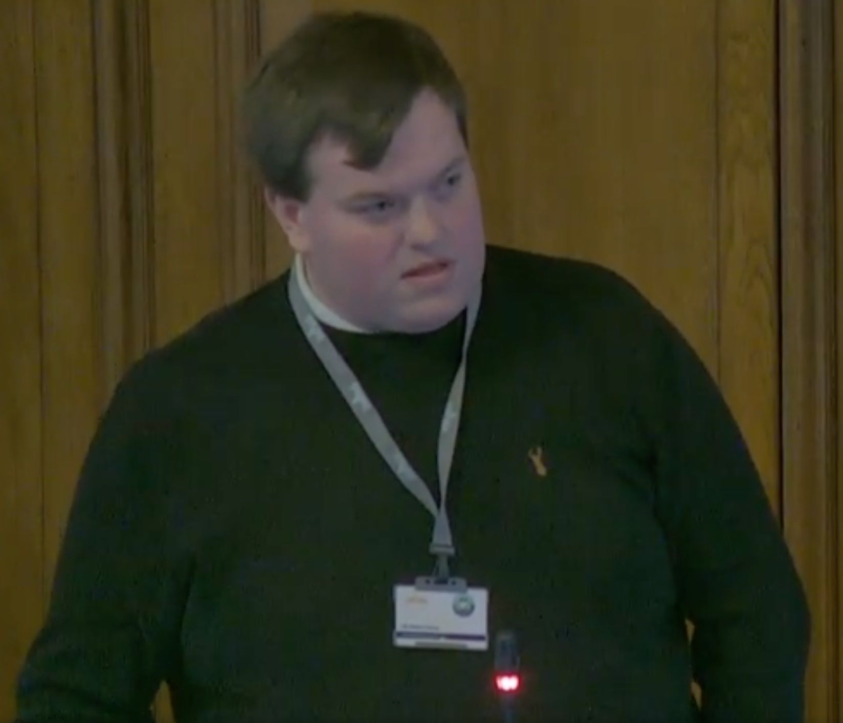 DUP councillor Jordan Doran