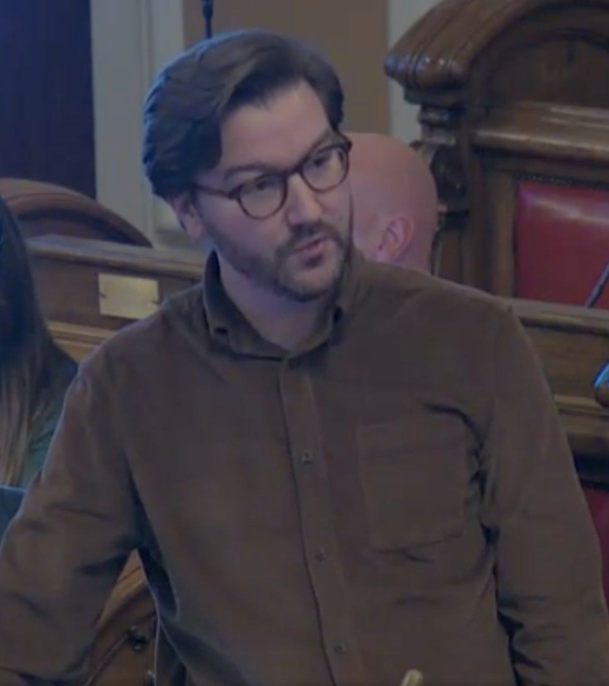 Alliance councillor Sam Nelson