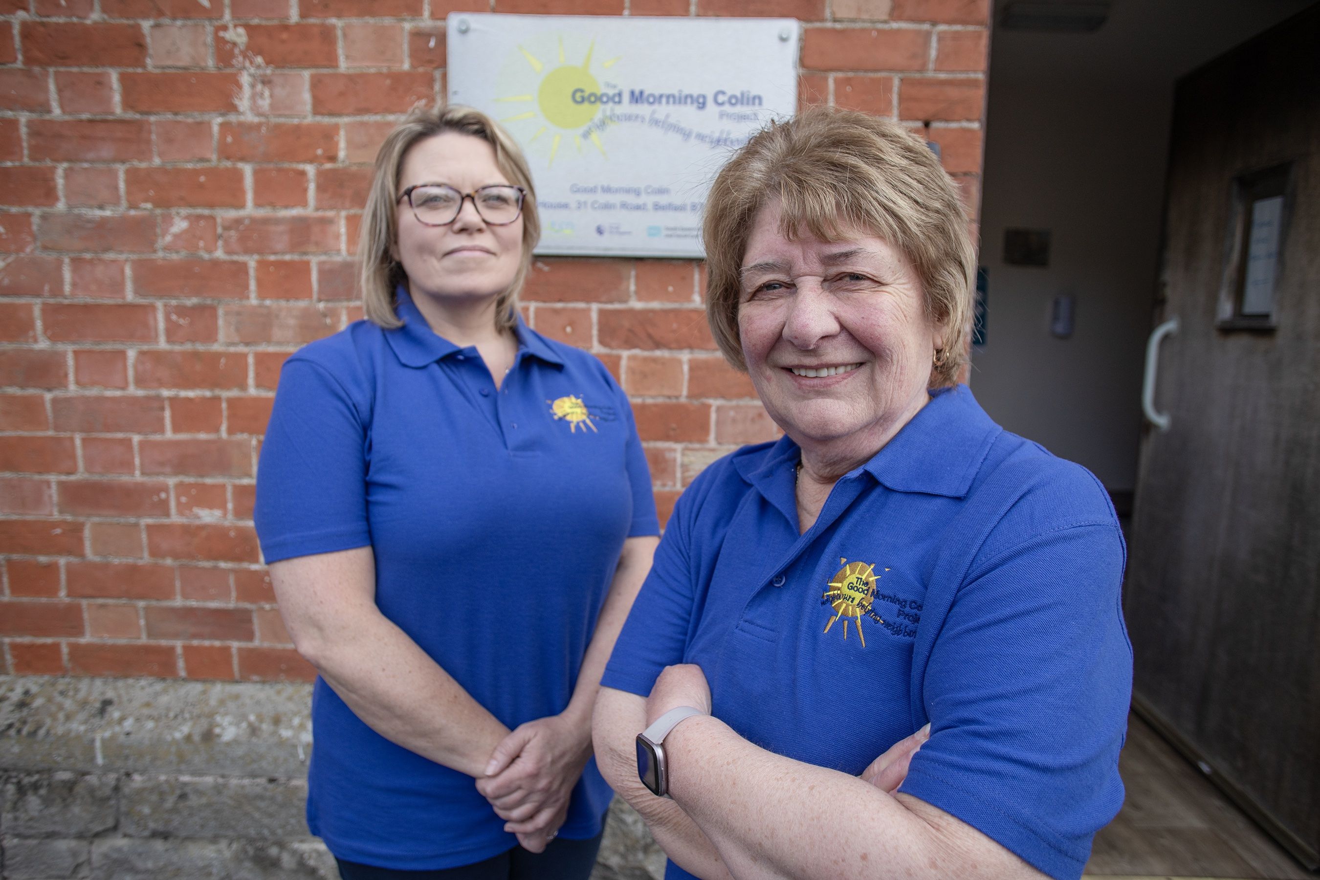 Aisling Thompson and Isabel Flood, co-ordinators of Good Morning Colin