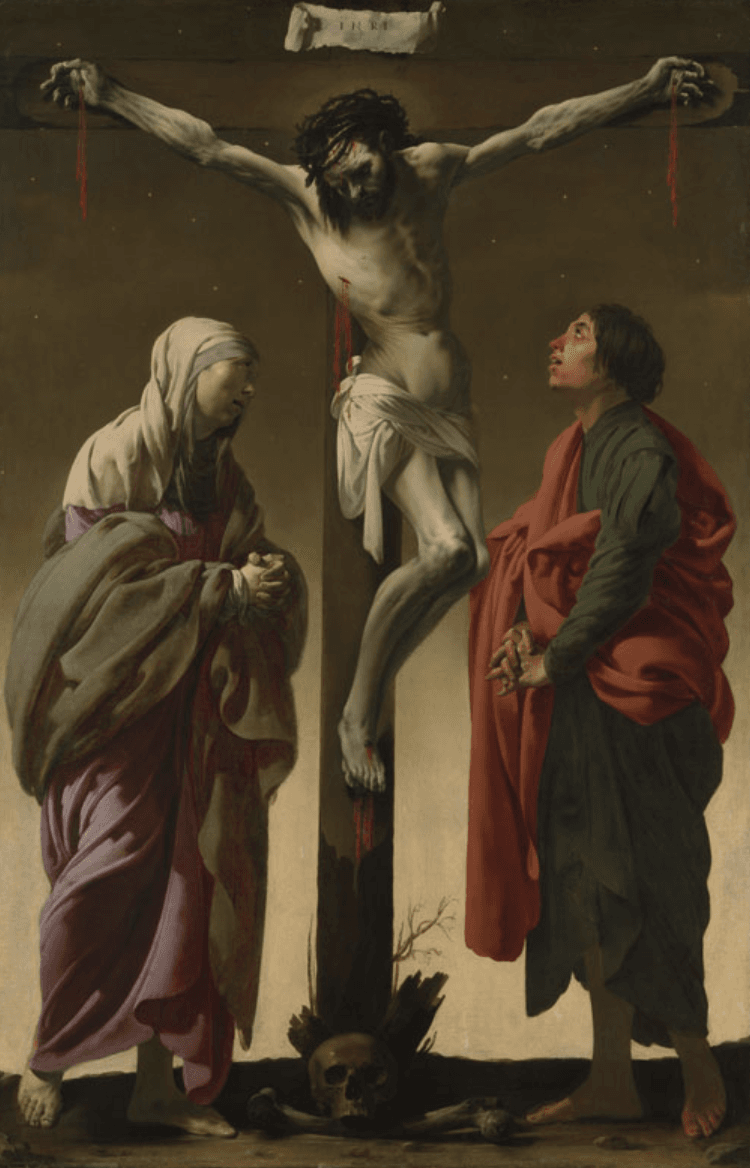 ICONIC: ‘Crucifixion with the Virgin and Saint John’ (1625), by Hendrick ter Brugghen (Metropolitan Museum, New York)