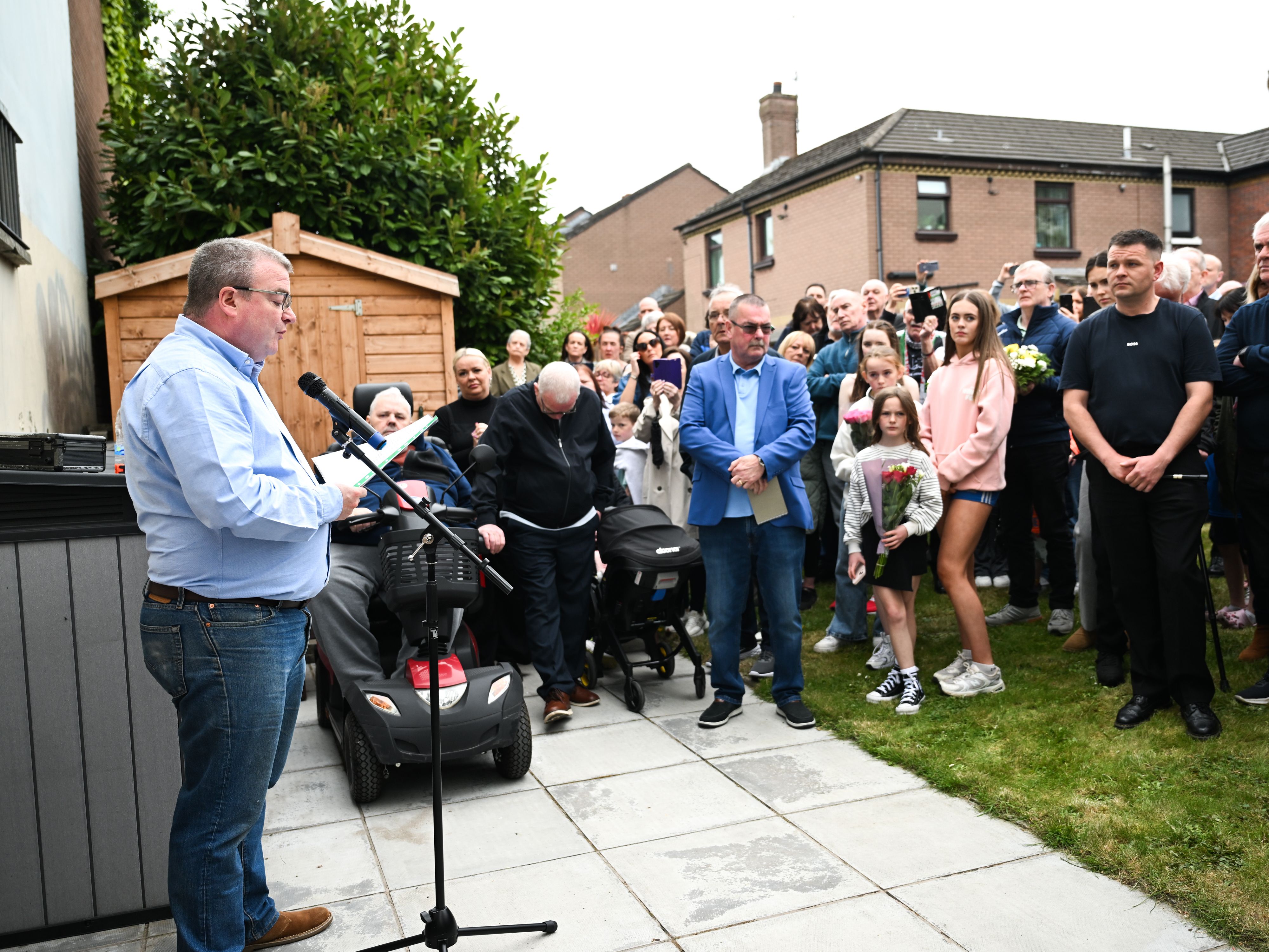 Rab Bennett was just five-years-old when his mum Marie was killed in the attack