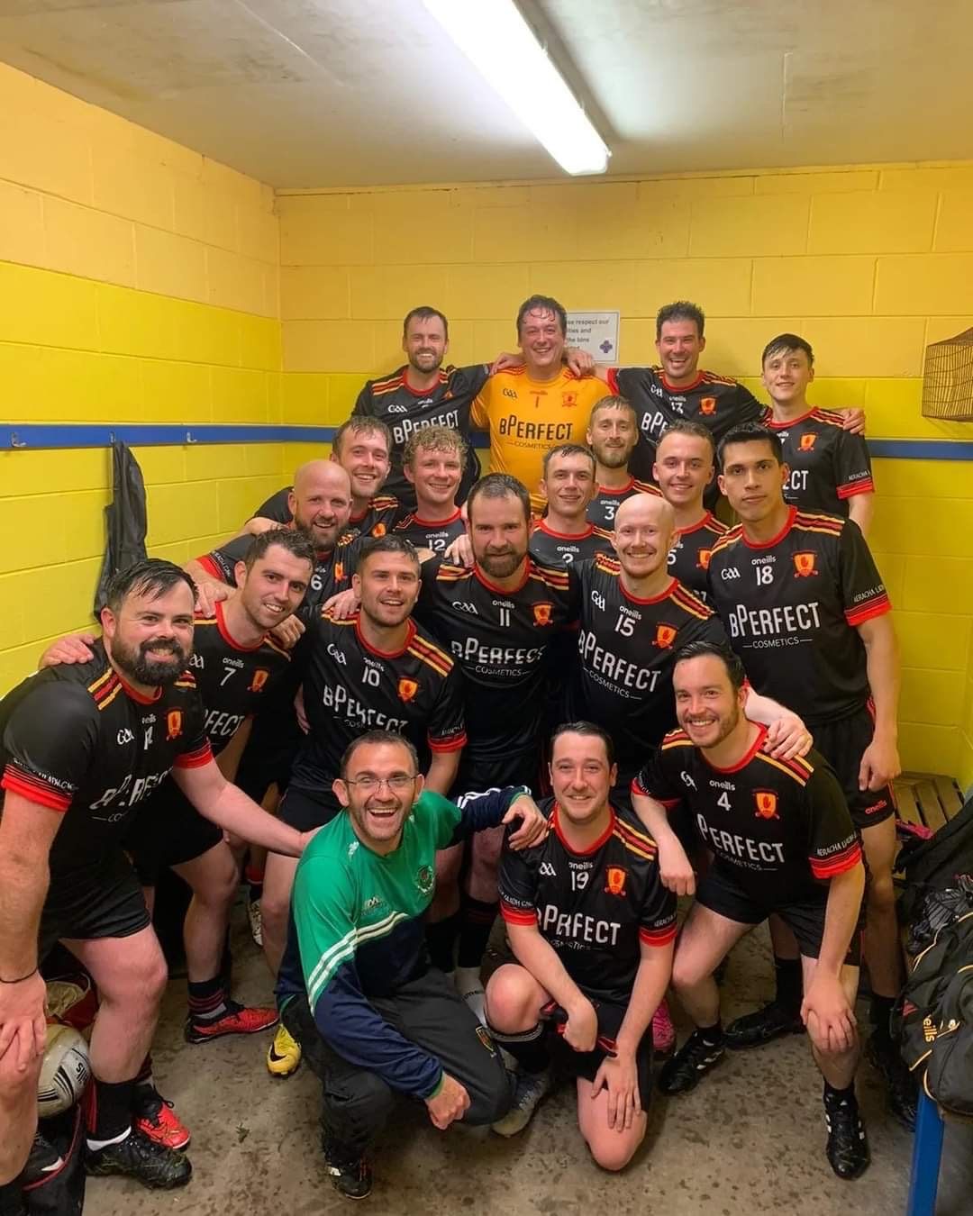 The men's footballers