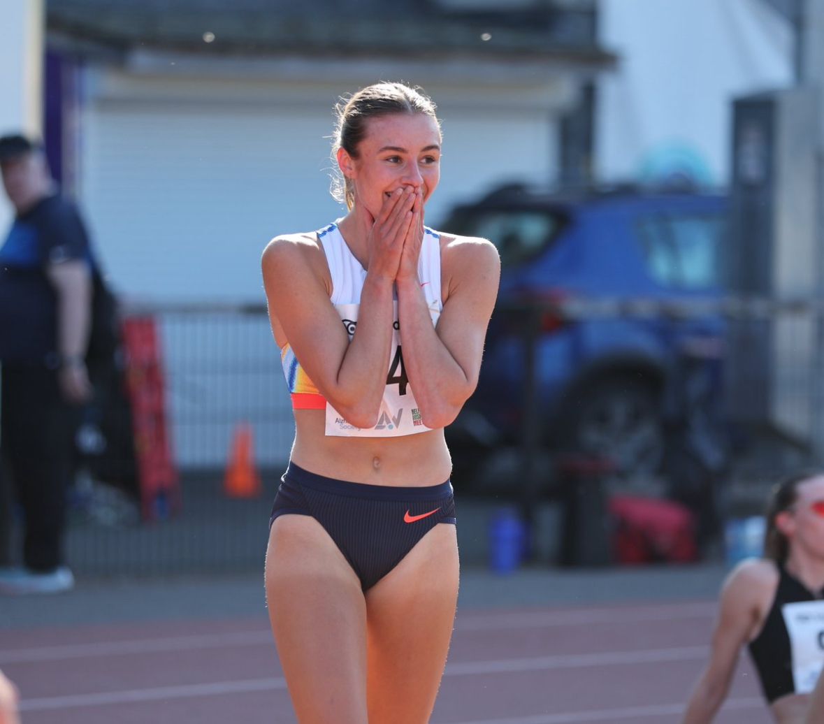Abigail Ives won the Women’s 800m
