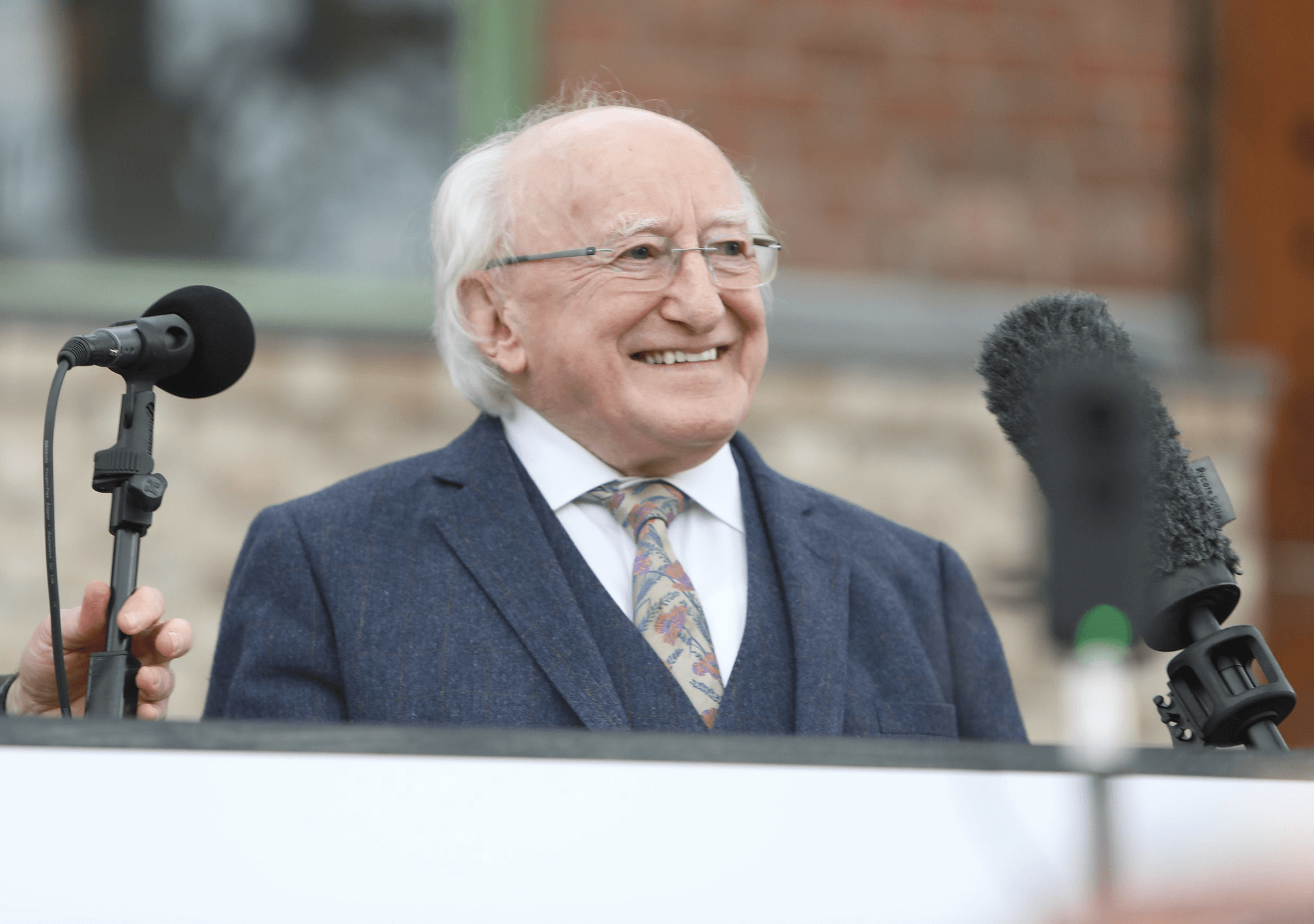 SPEAKING OUT: President Higgins has shown the way for other world leaders when it comes to Gaza