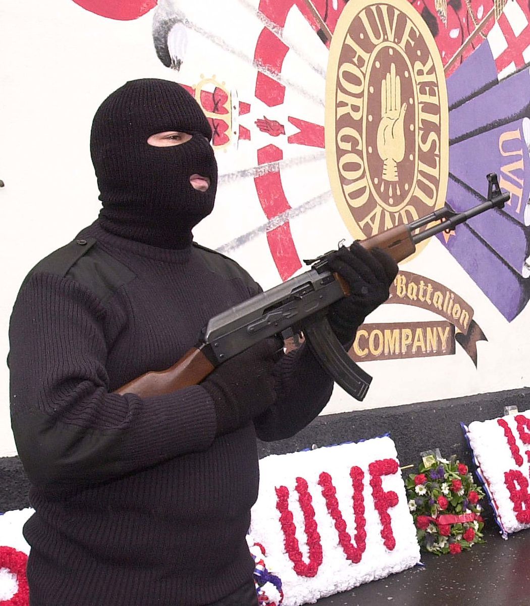 FOR GOD AND ULSTER: A UVF gunman at a peacebuilding conference  