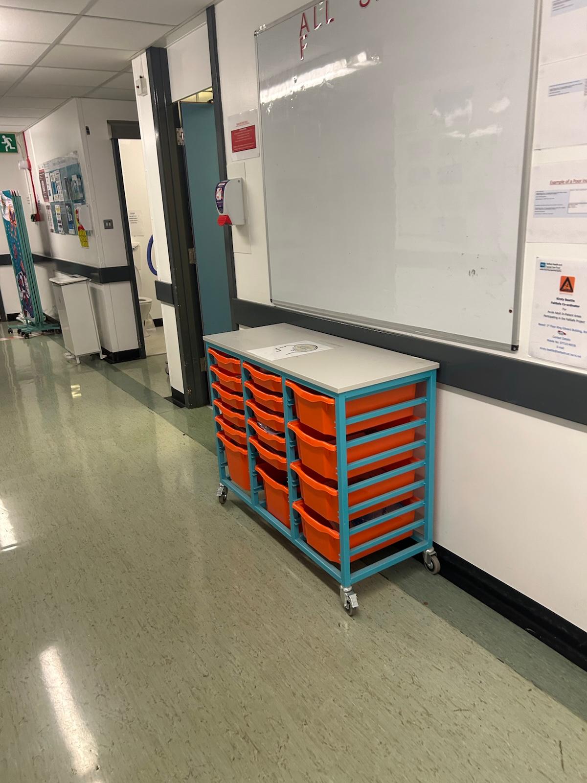 REMOVED: Management moved quickly to take down the VE Day display – they've now reminded staff of their obligations to workplace harmony