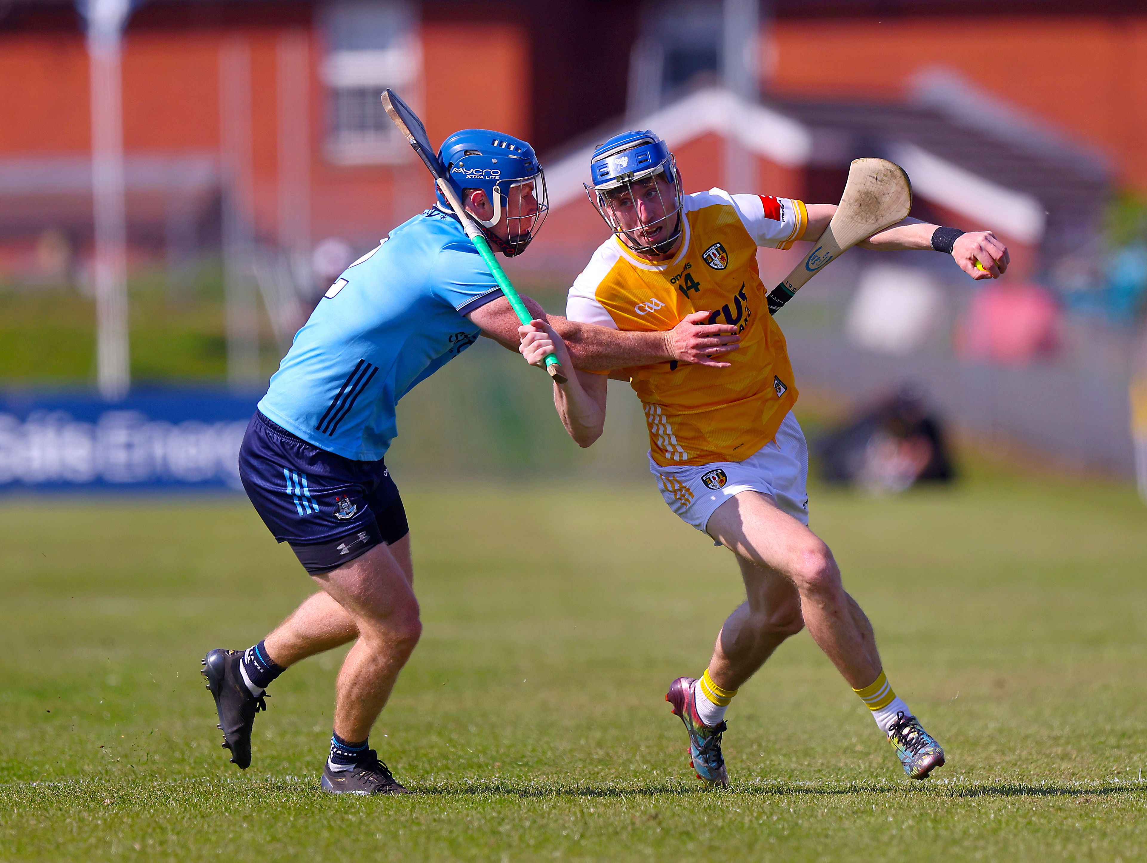 James McNaughton takes on Darragh Power