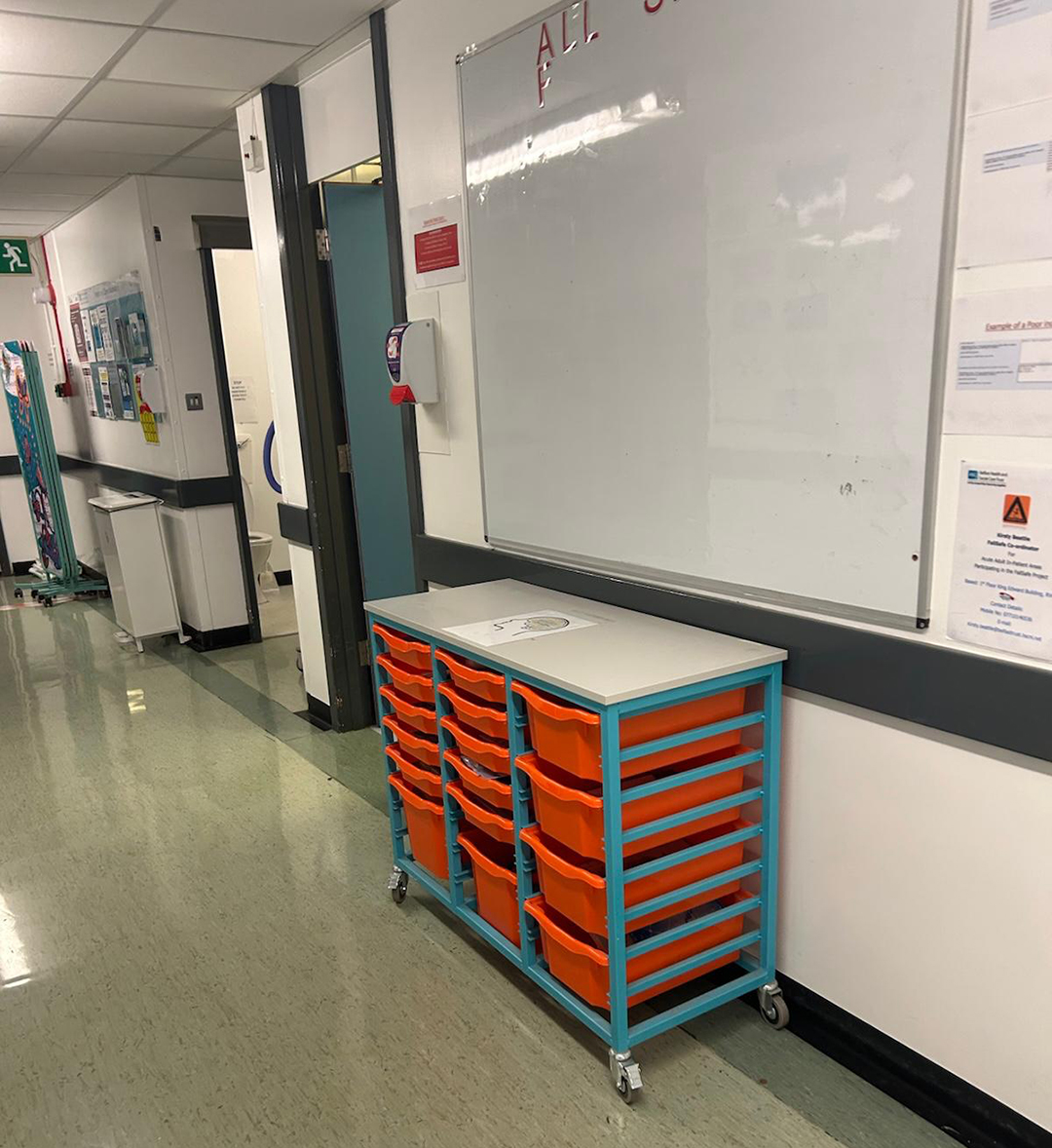 The display was later removed