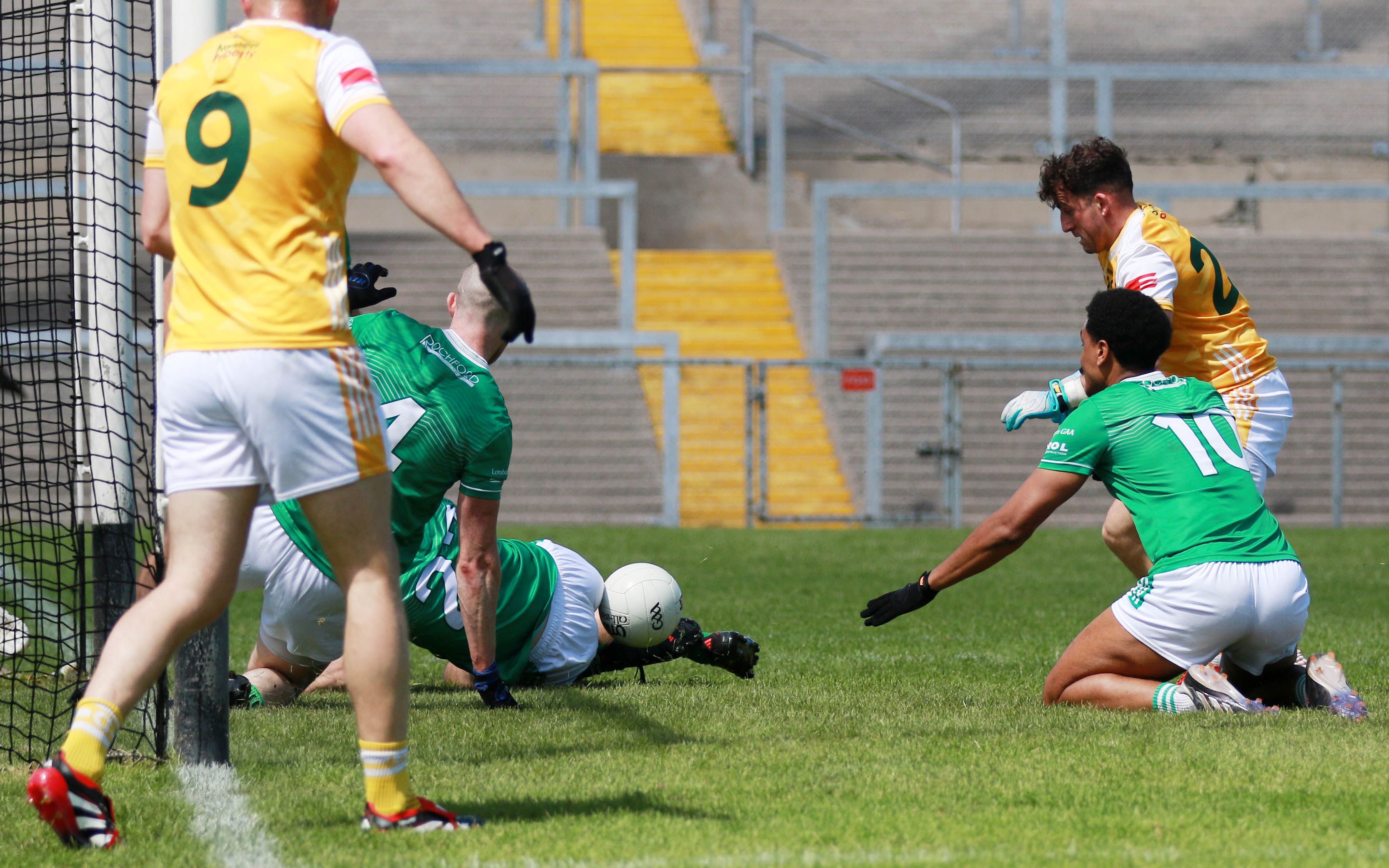 Ryan Murray is snuffed out at the end of the first half