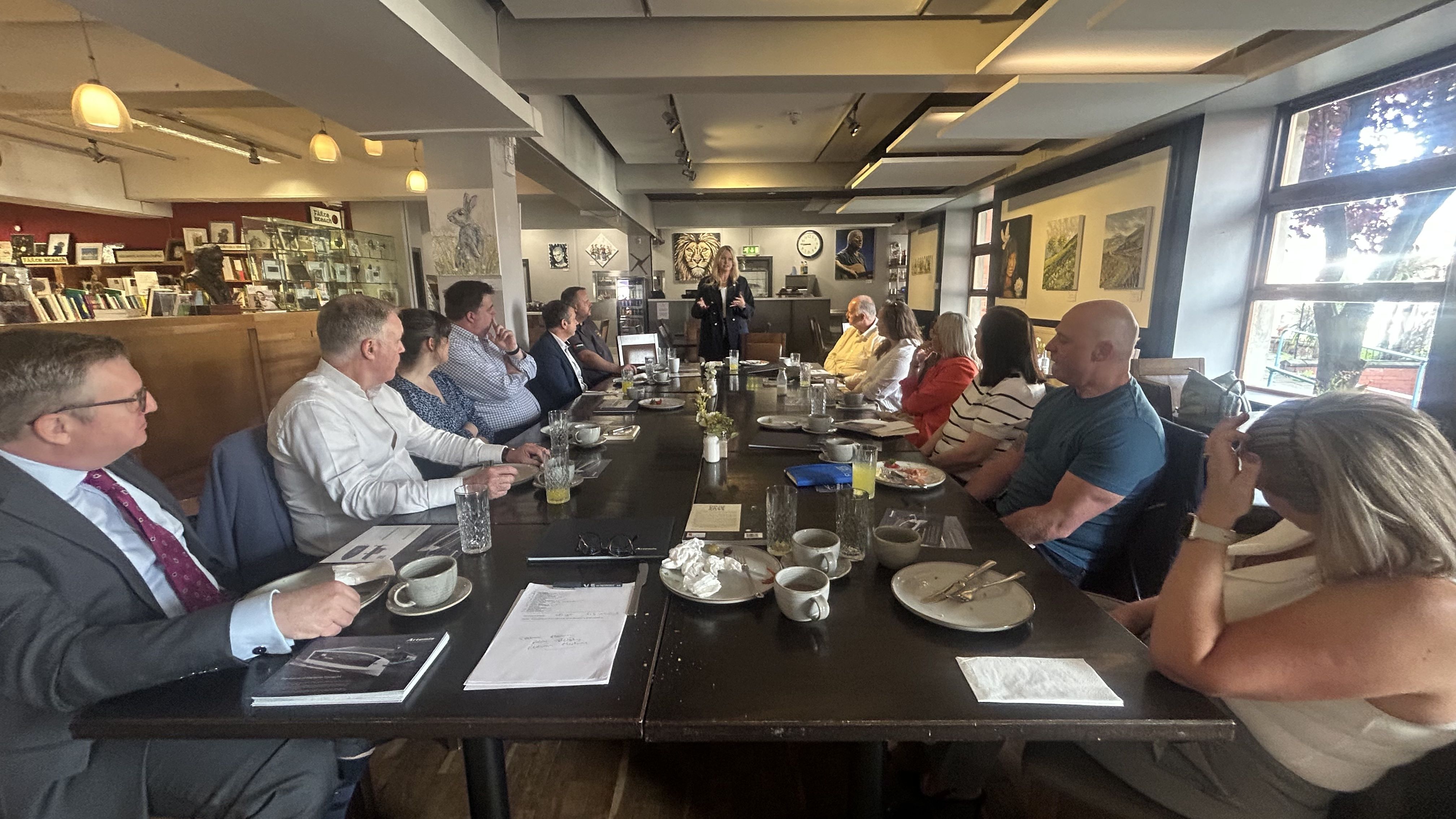 MARKETING MAVEN: Gail Cook addresses attendees