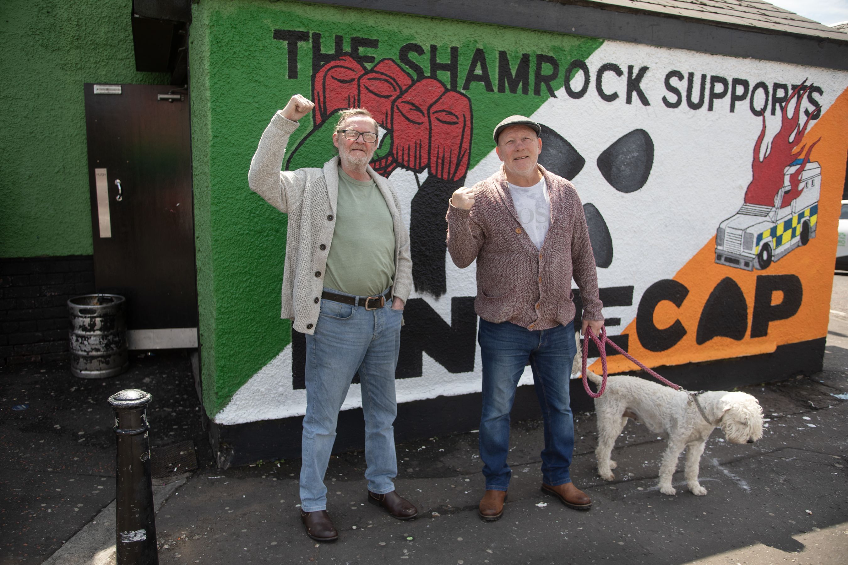 Sean Burns and Eamonn Magee