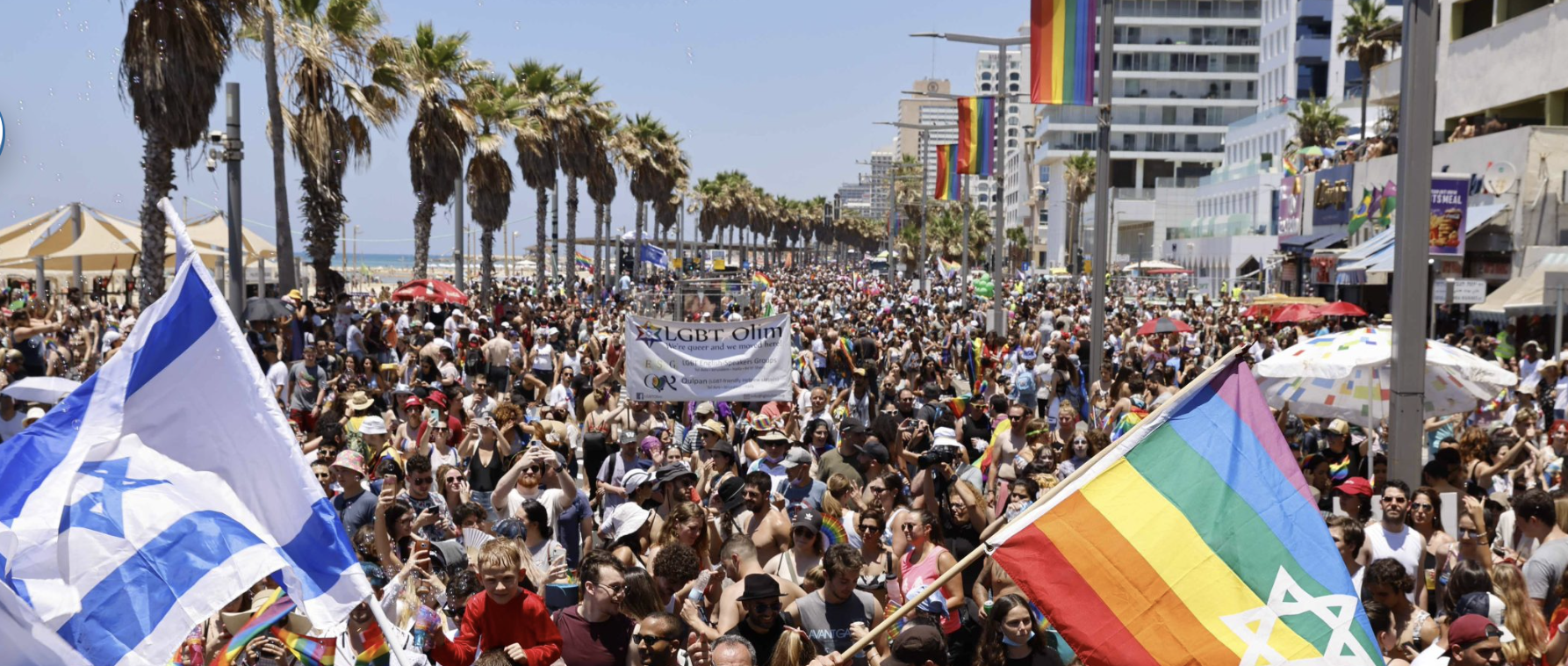 MIXED MESSAGES: Israel sells itself as an LGBTQ-friendly tourist destination, but gay marriage is banned there