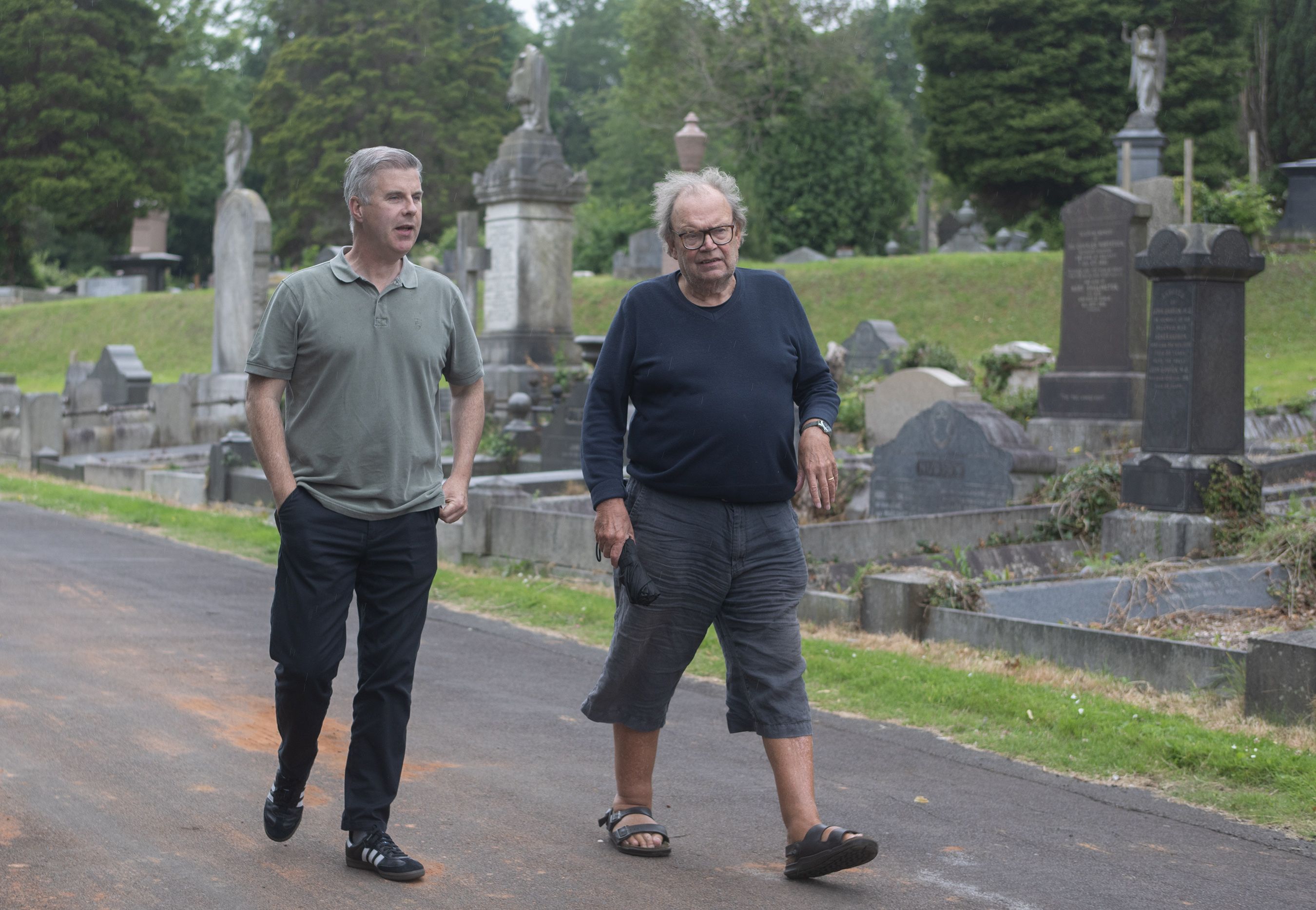 Stevie Corr and Tom Hartley will be taking a tour this Sunday in the City Cemetery