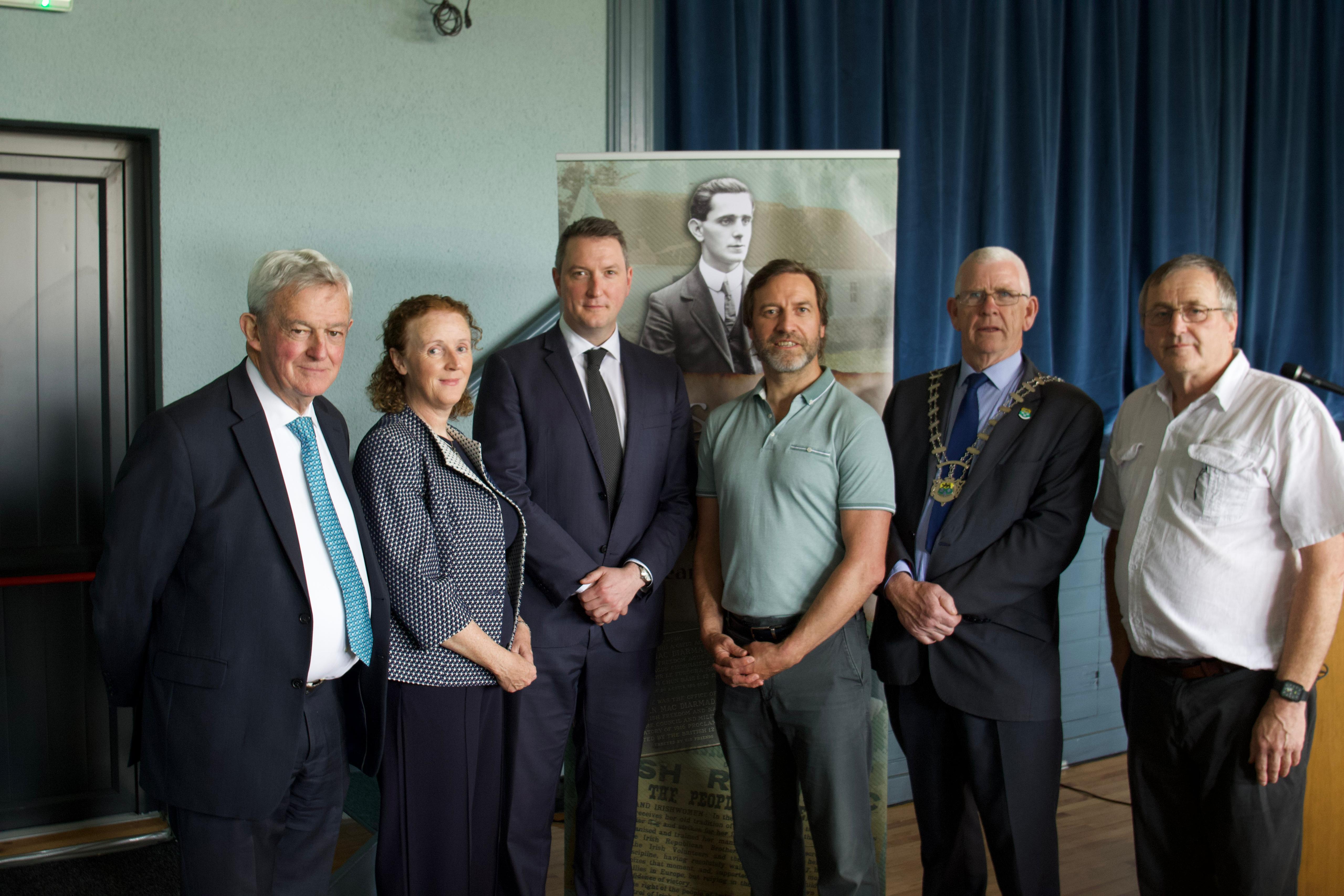 The summer school is dedicated to Seán Mac Diarmada who was one of the signatories of the 1916 Proclamation and was born in Kiltyclogher