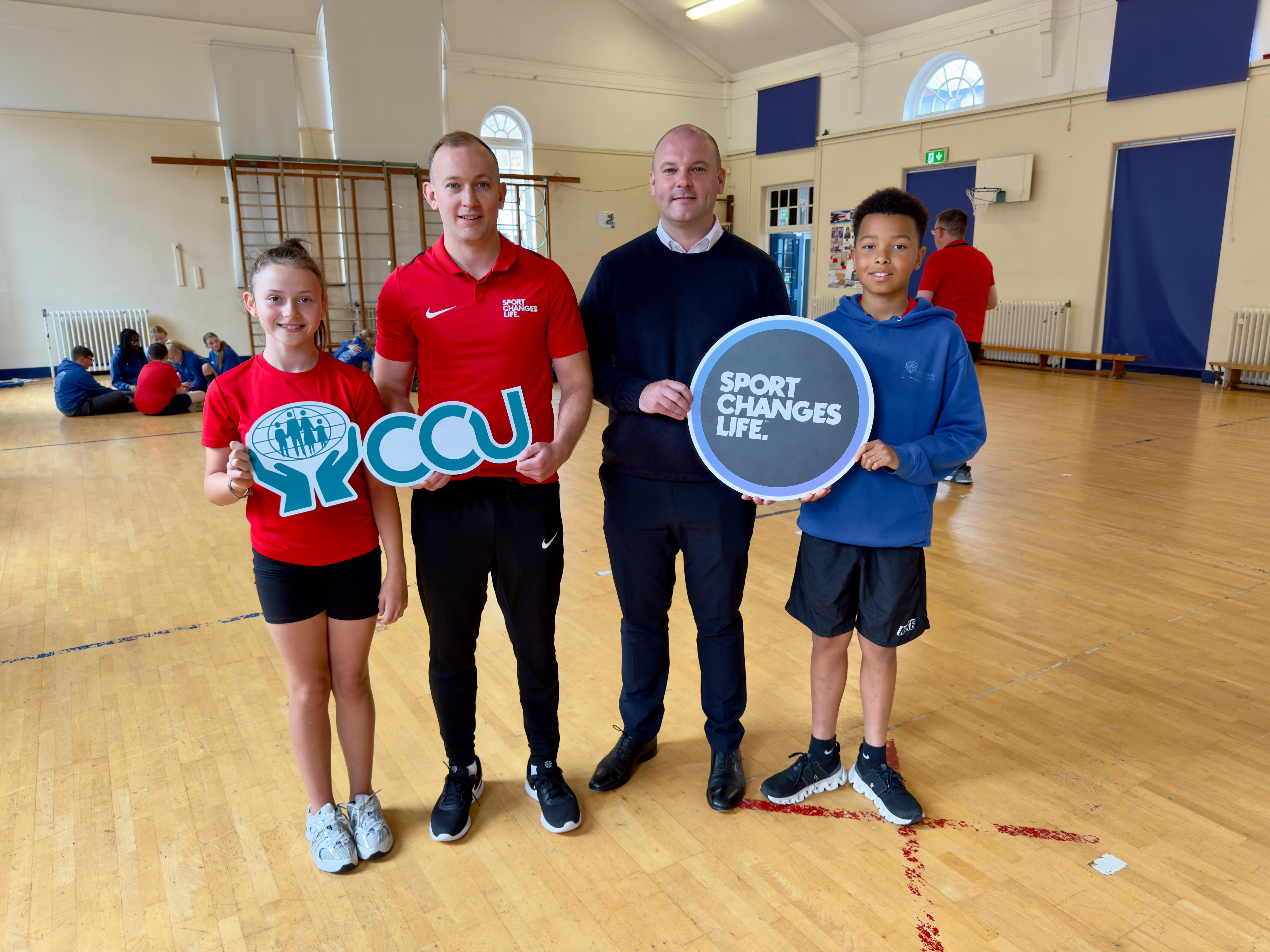 CCU teams up with Sport Changes Life for a second year