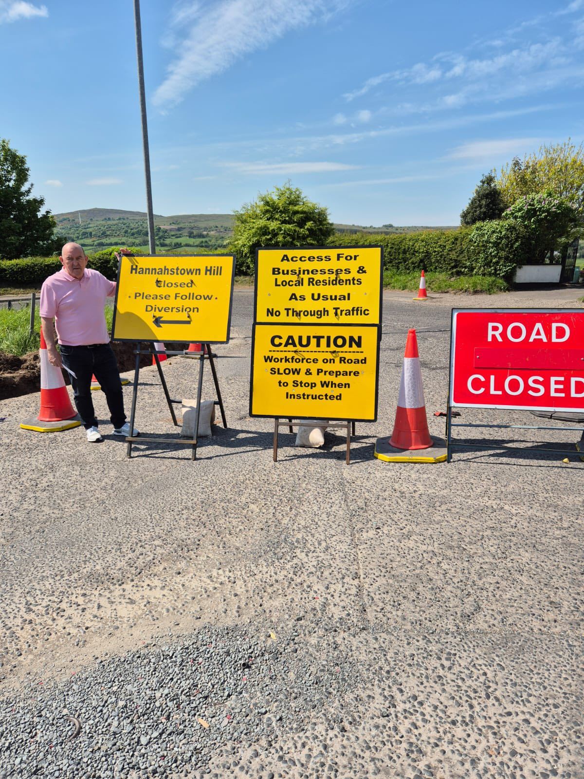 WELCOME: Sinn Féin councillor Arder Carson