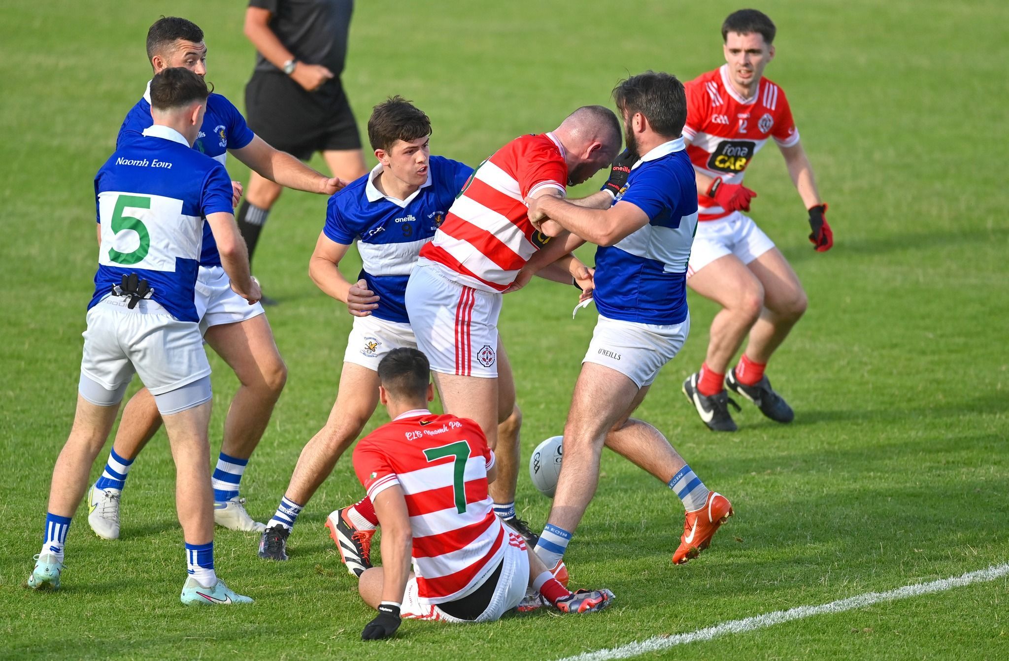 FATE HANGS: St Paul's lost by a single point to the Johnnies