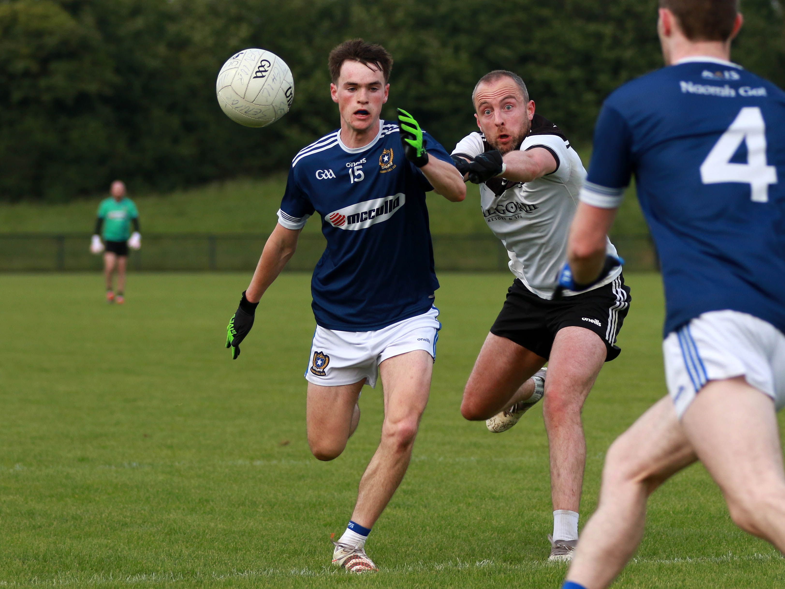 Ballymena ran out six point victors in their previous meeting with St Gall's