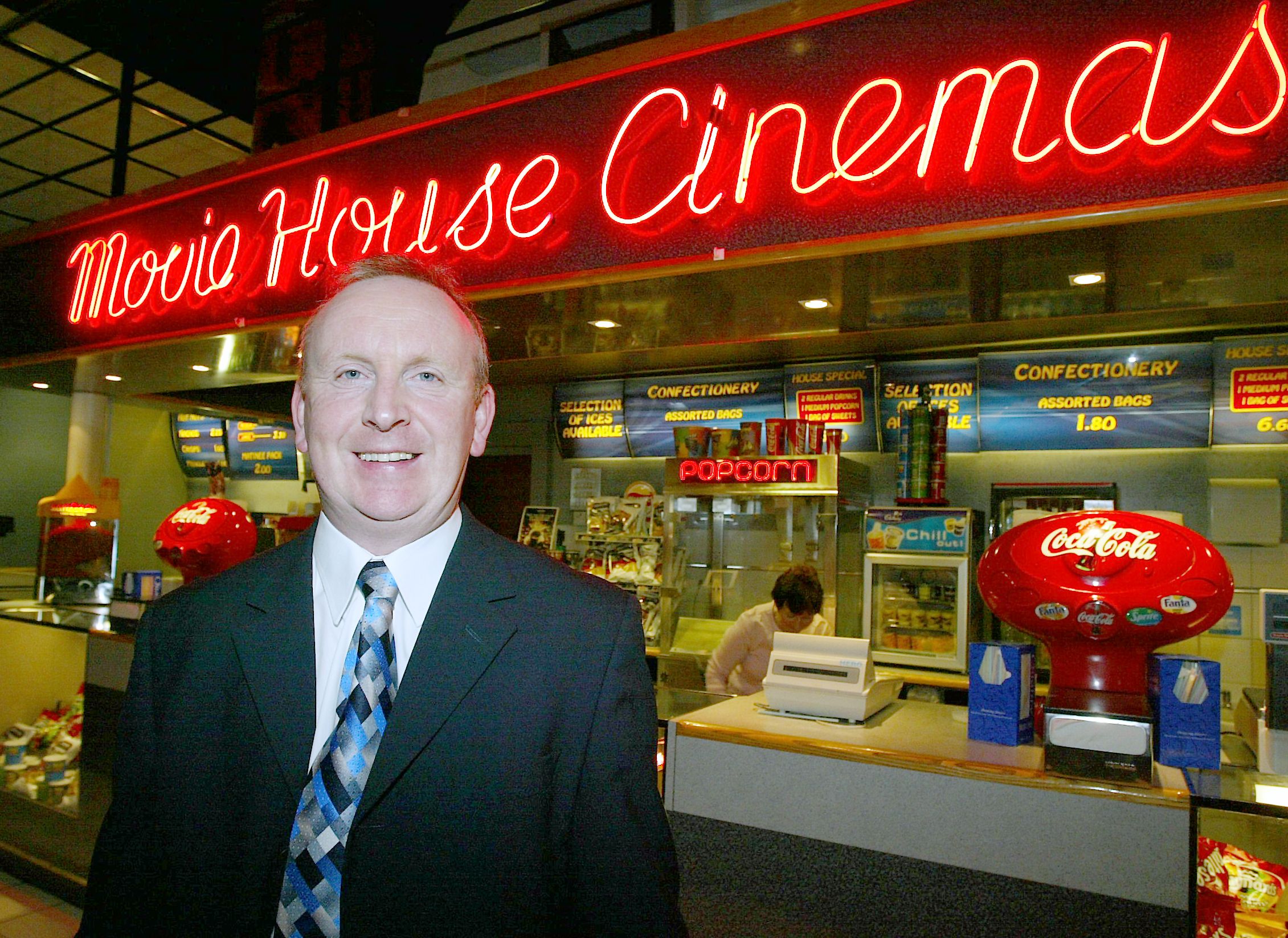 SELF-BELIEF: Michael McAdam at Yorkgate/Cityside in 2004