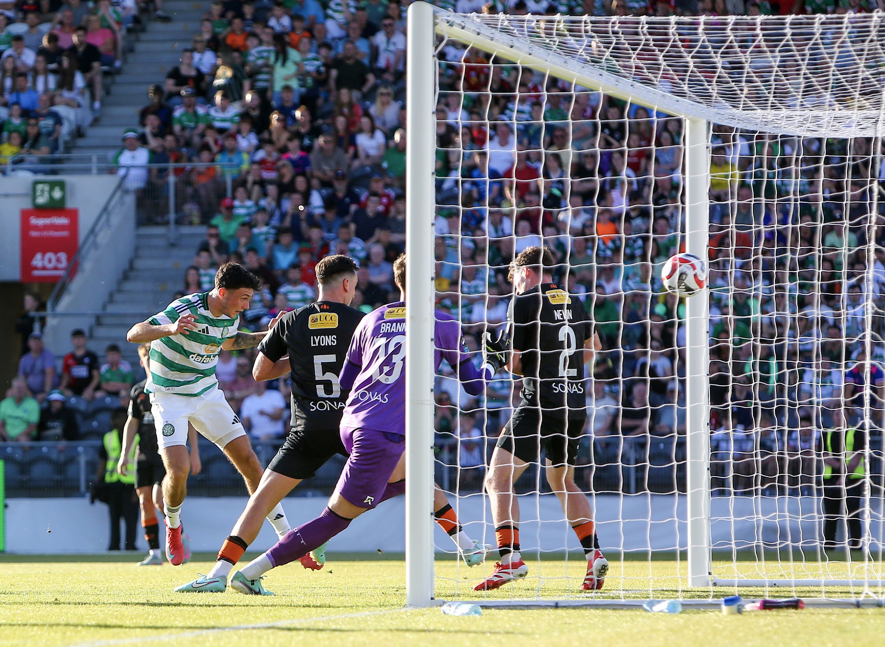 Colby Donovan scores the winner
