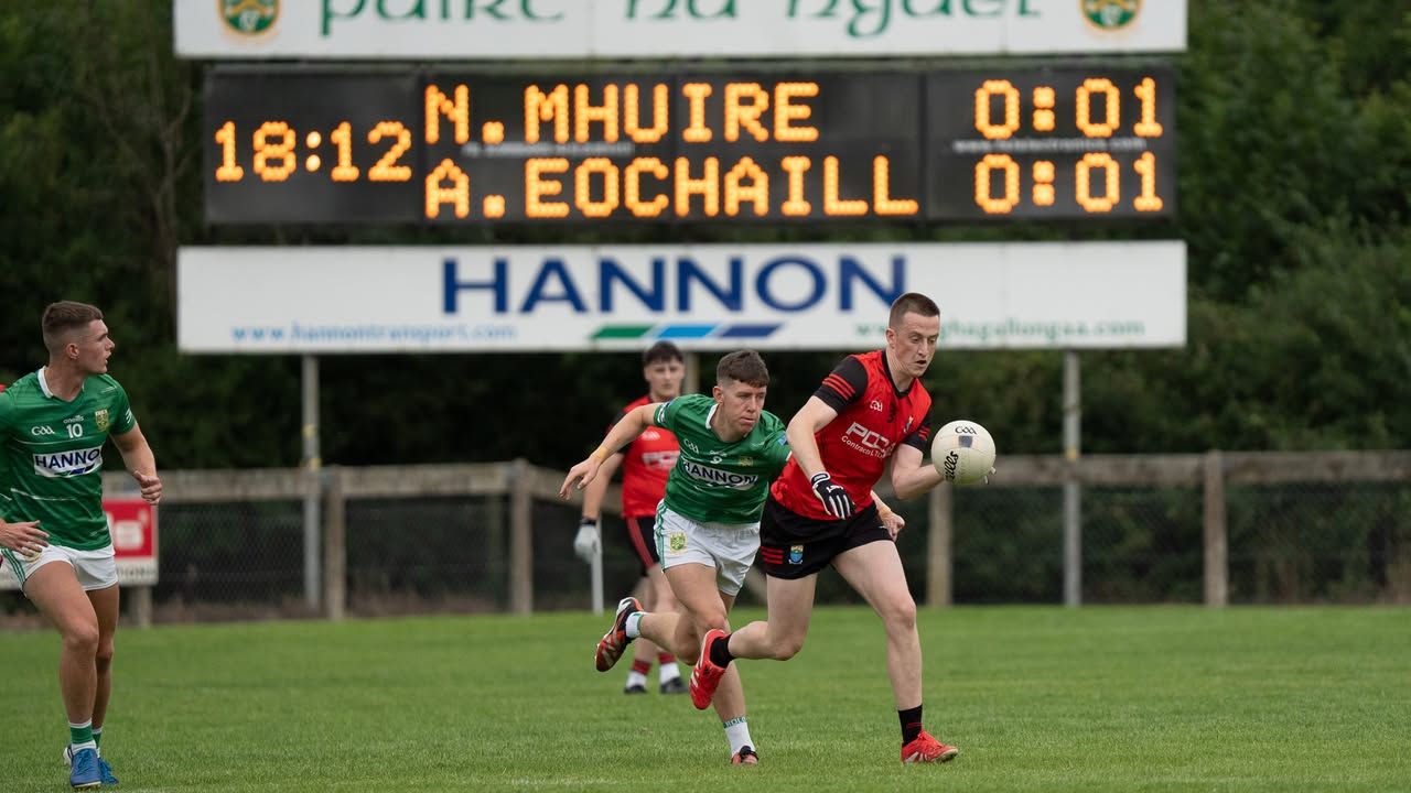 UPSET: Ahoghill managed a shock win over Aghagallon