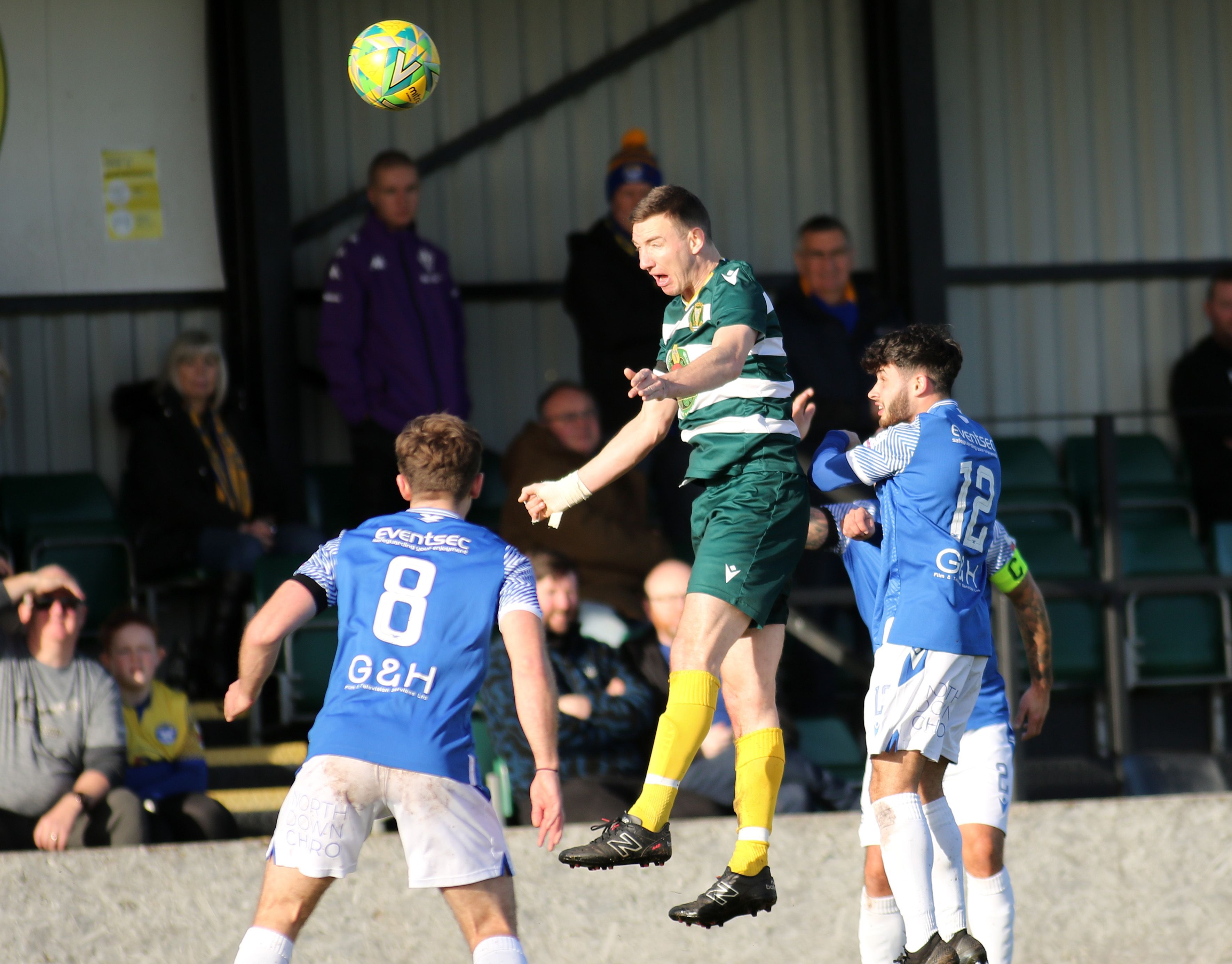 HEARTBREAK: Belfast Celtic fell to a 4-1 away defeat on Saturday