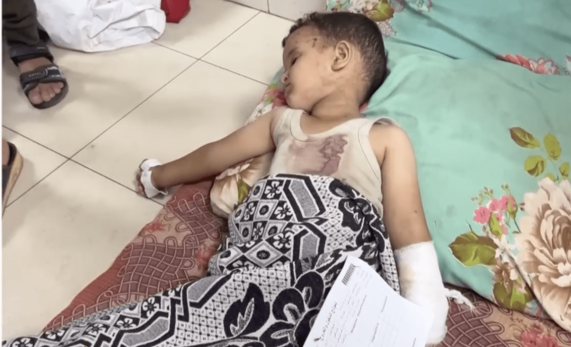 VICTIMS: Children have been in the front line of Israel's Gaza carnage