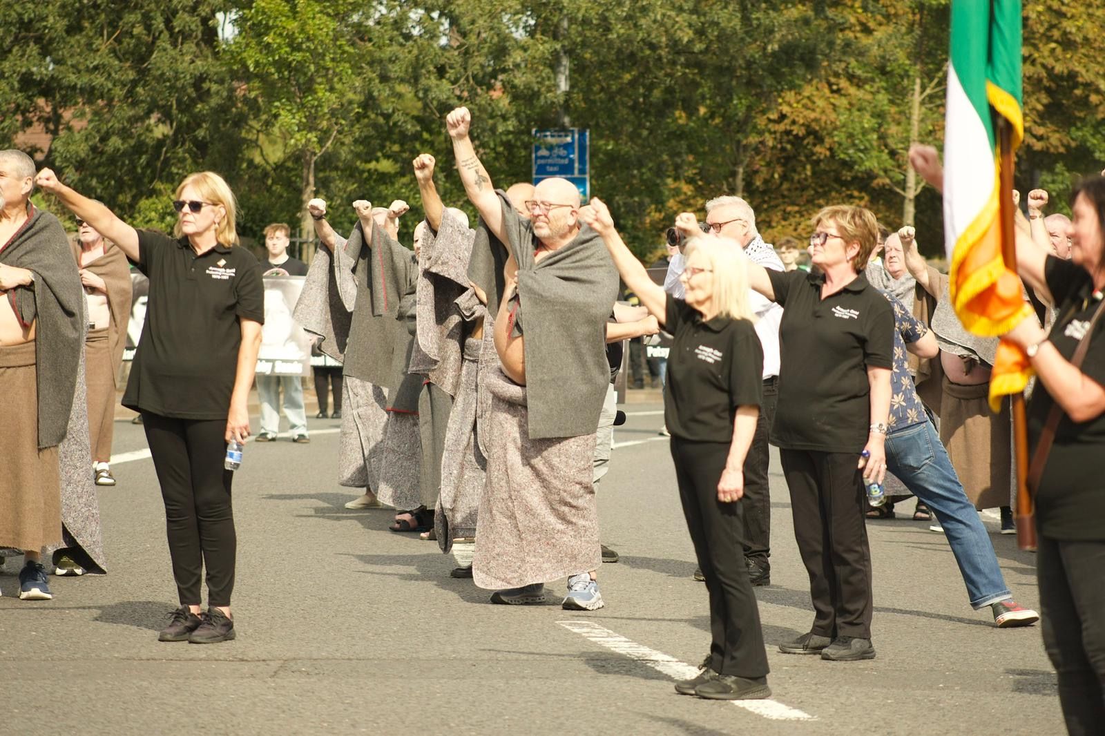 Today's commemoration in West Belfast