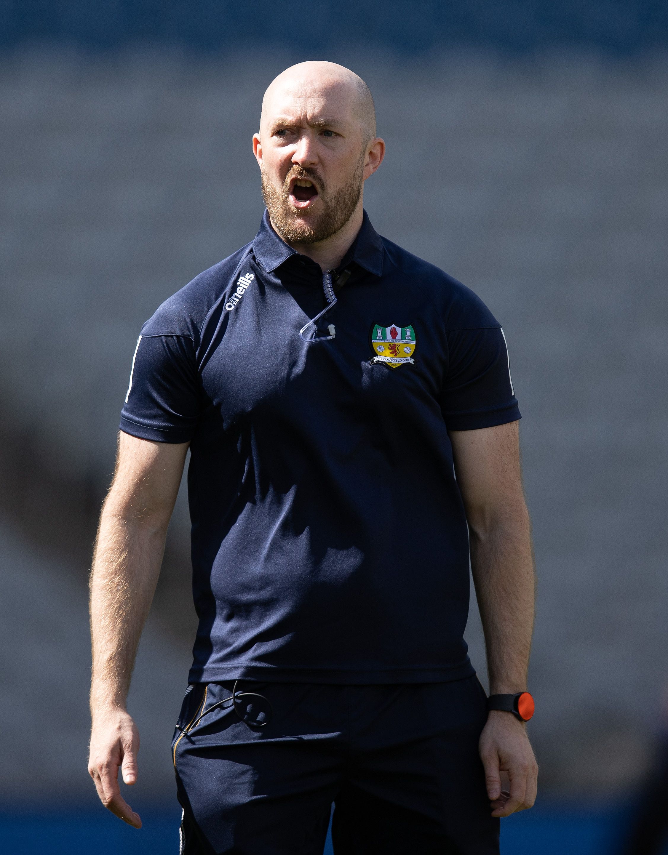 WE'LL BE BACK: Antrim Boss Chris Scullion is confident his side can go one further next season