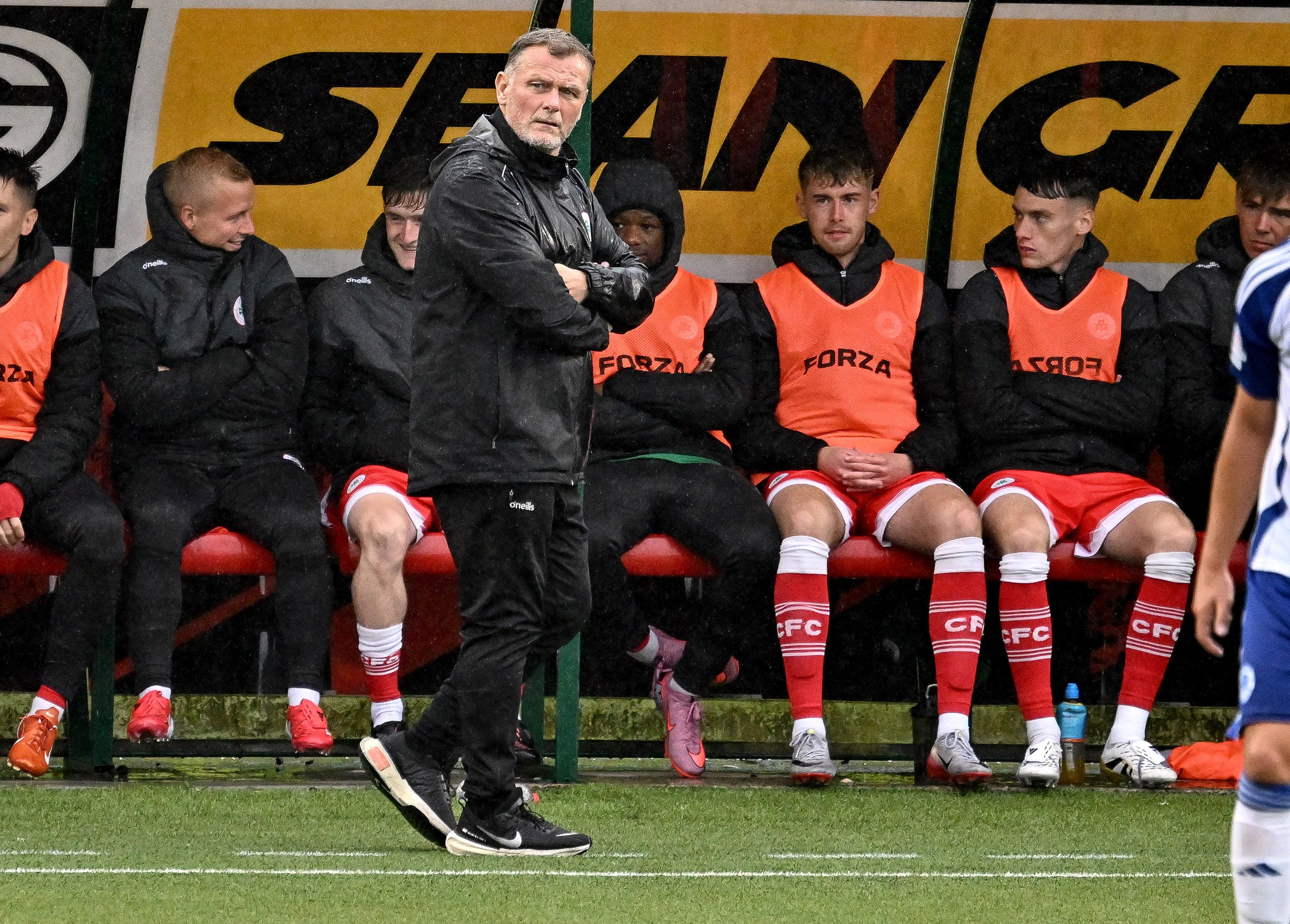 RELIEF: Jim Magilton will be relieved after the Reds got their first win of the season