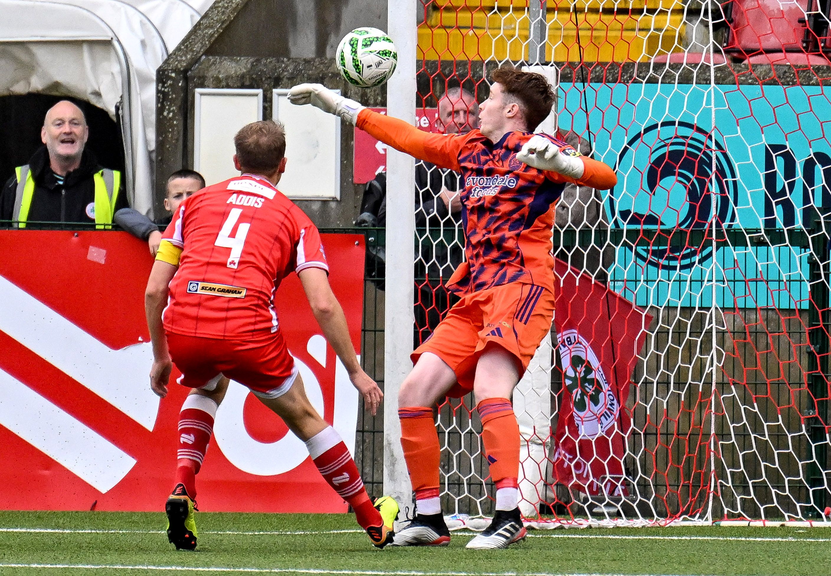 SCORING FORM: Johnny Addis scored once again for the Reds