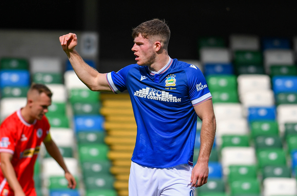 GOAL THREAT: Kieran Offord is off to a flyer for the Blues this season
