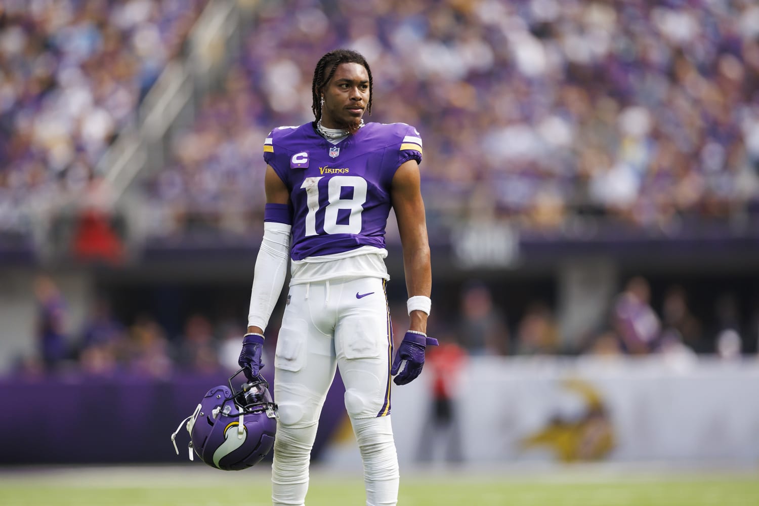 Justin Jefferson is the star-man for the Minnesota Vikings