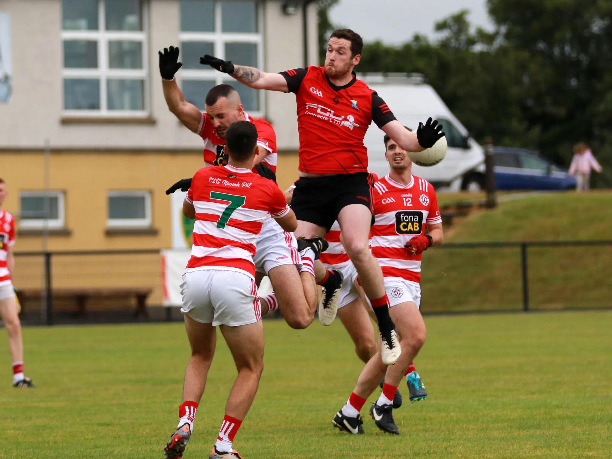 RELIEF: St Paul's avoid the dreaded relegation play-off with victory over Ahoghill