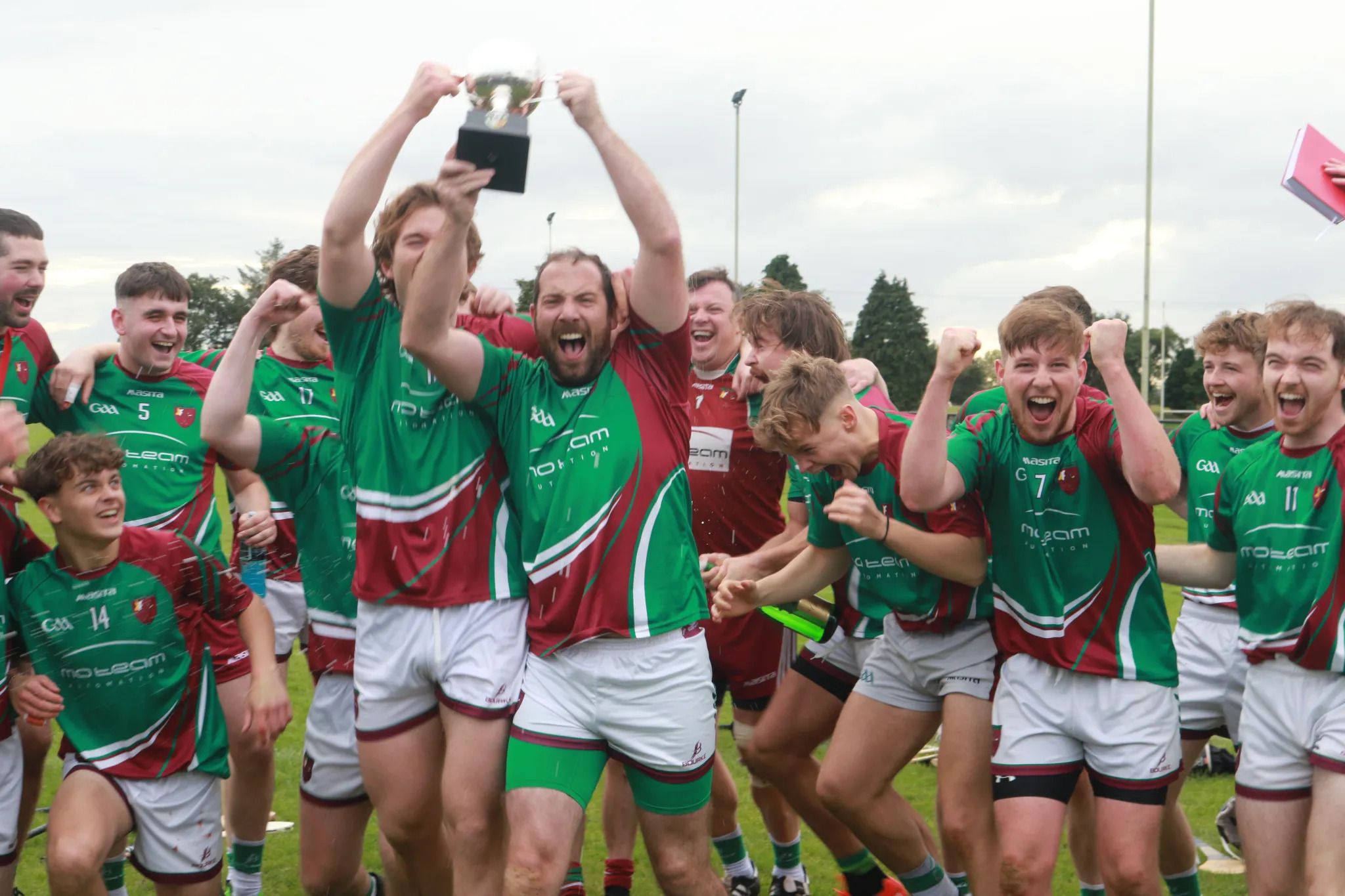 CHAMPIONS: Loch Mór were crowned Junior B Champions on Saturday