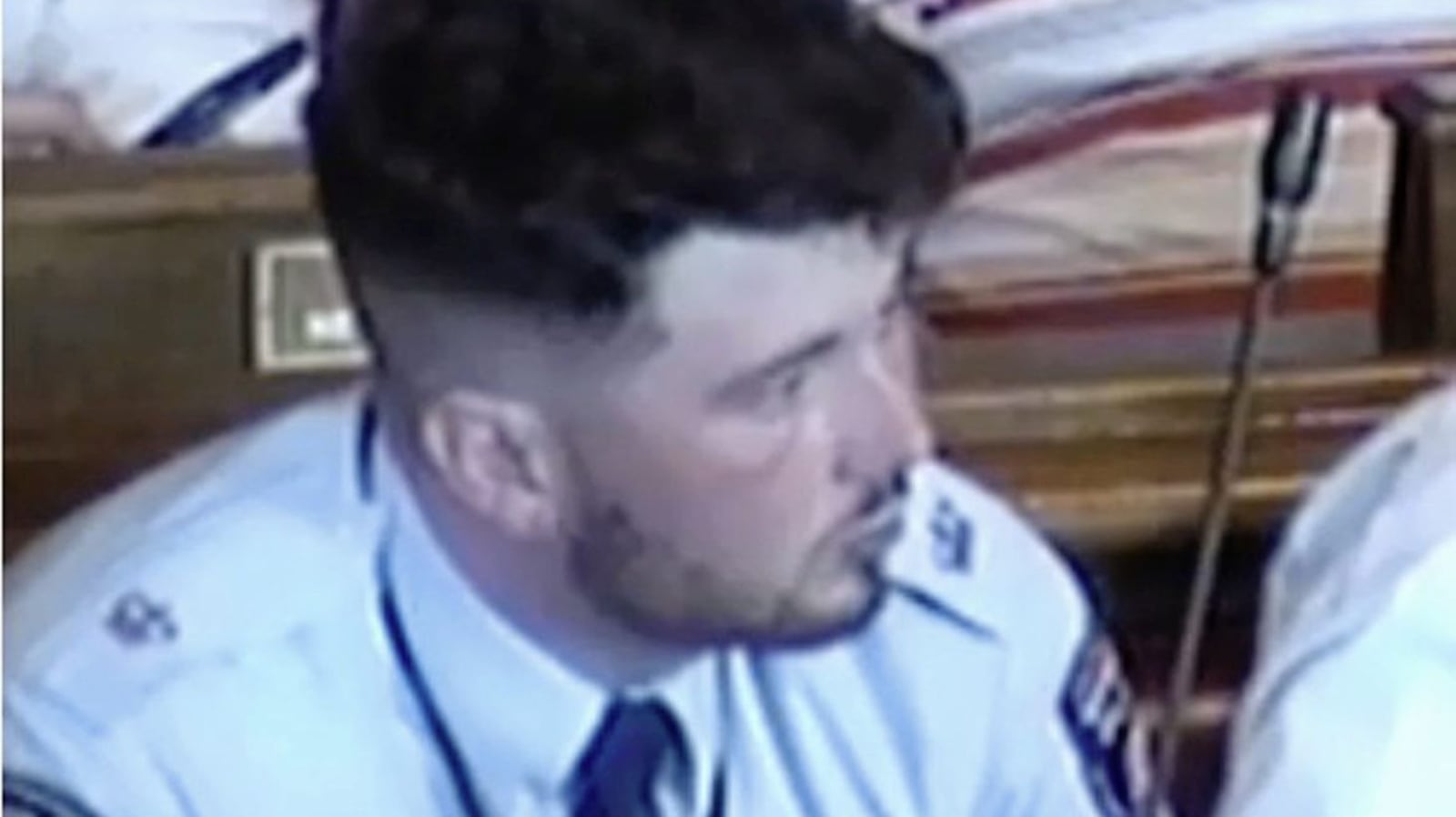 FURORE: The DUP's Dale Pankhurst wore his Whiterock Flute Band uniform to a full Council meeting in July 2018