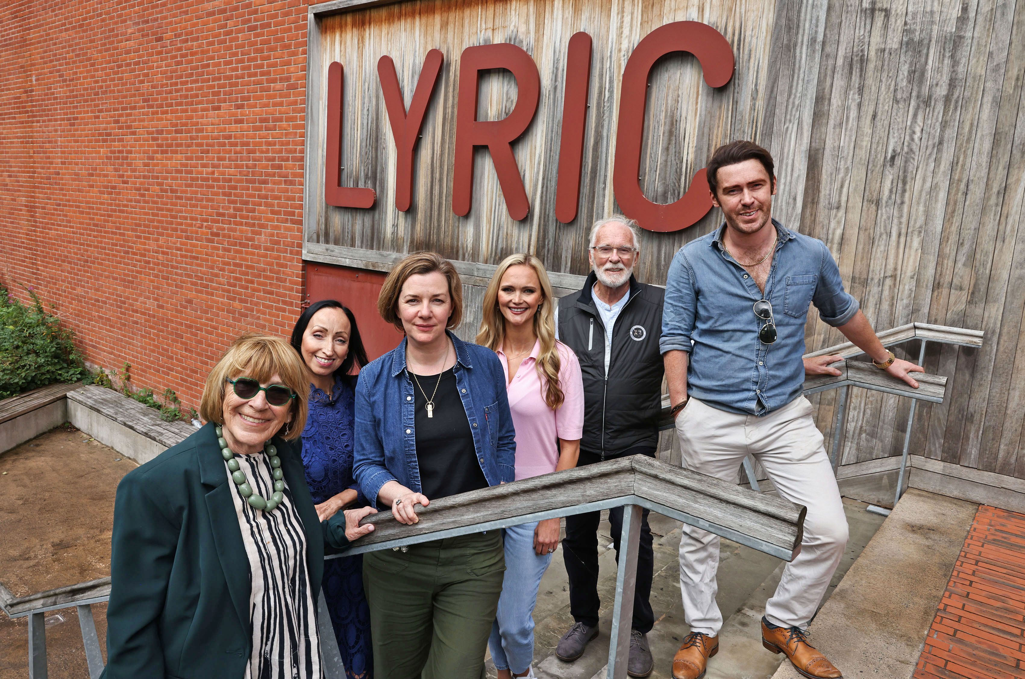 CAST AND CREW: Marie Jones, Katie Tumelty, Joane Crawford, Jayne Wisener, Ian McElhinney and Matthew McElhinney