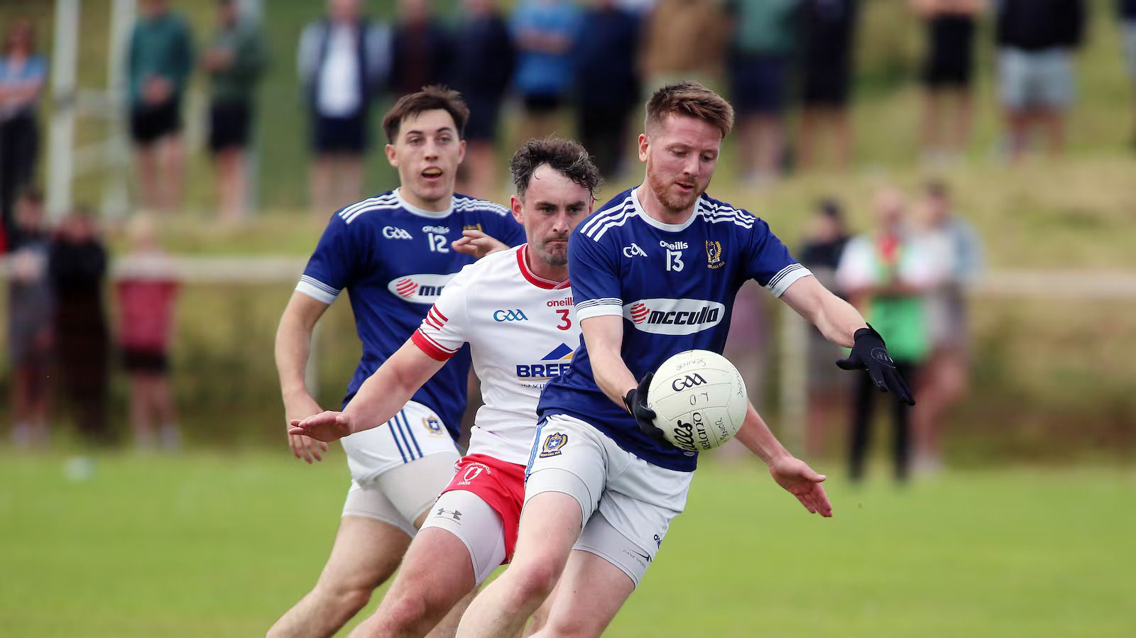 BIG CLASH: St Gall's suffered a late Creggan comeback on Sunday afternoon
