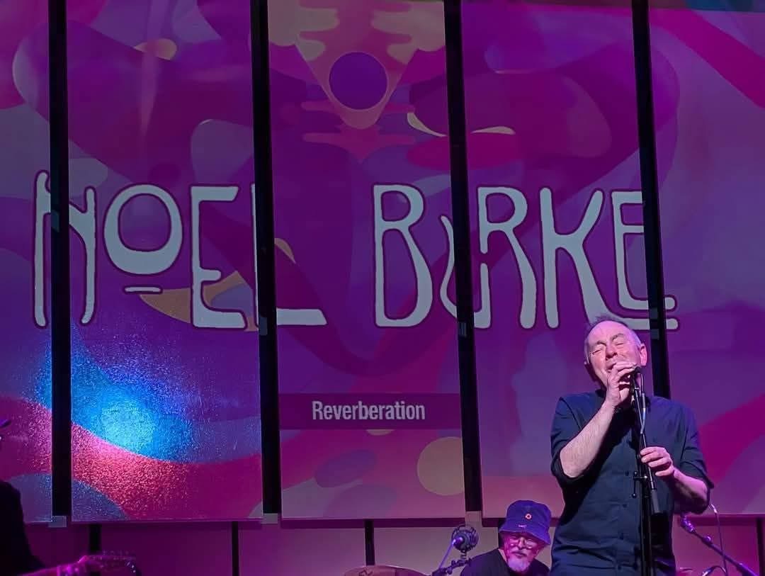 Noel Burke, with Pete Hesketh on drums, performing last year at the Liverpool Philharmonic Music Rooms