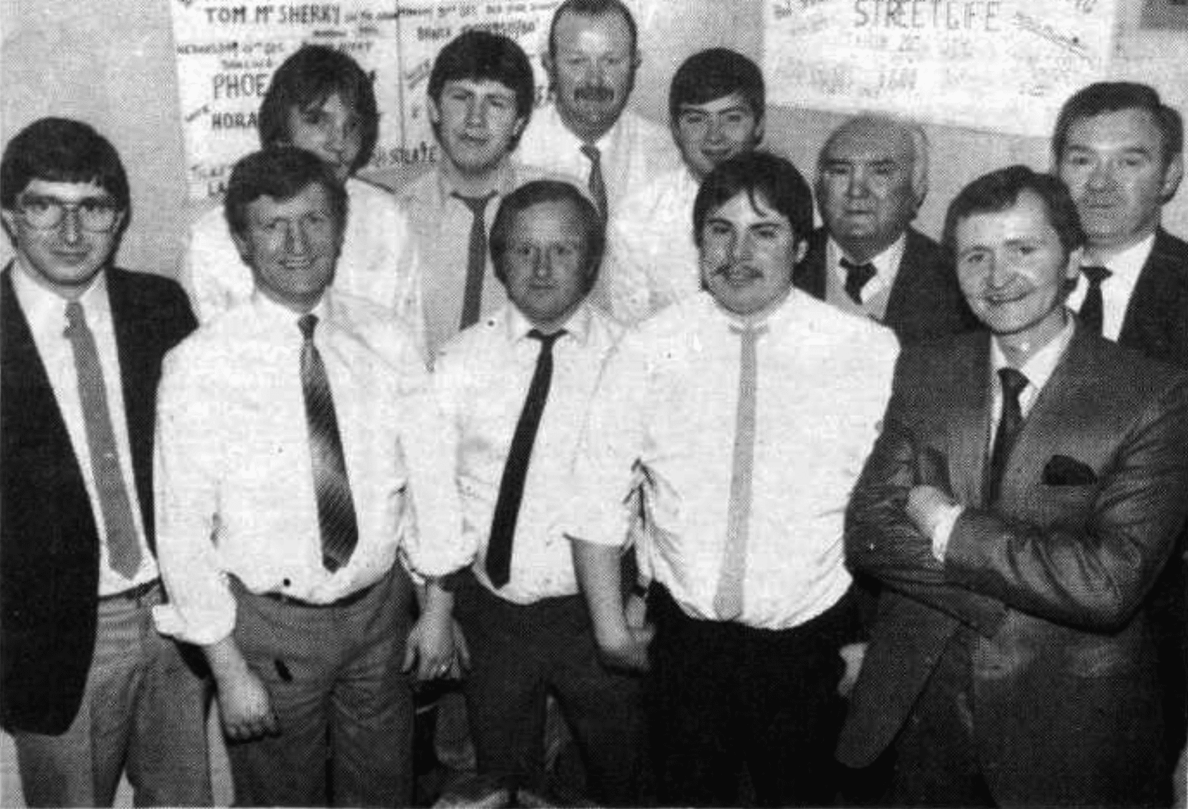 SEASONAL GET TOGETHER: The West Darts team enjoying their Christmas dinner