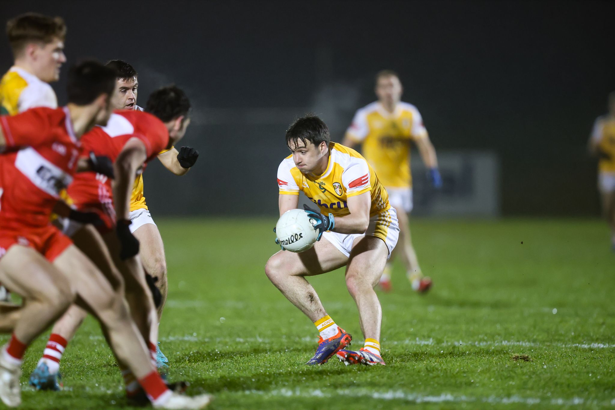 Patrick Finnegan had a strong first half for Antrim
