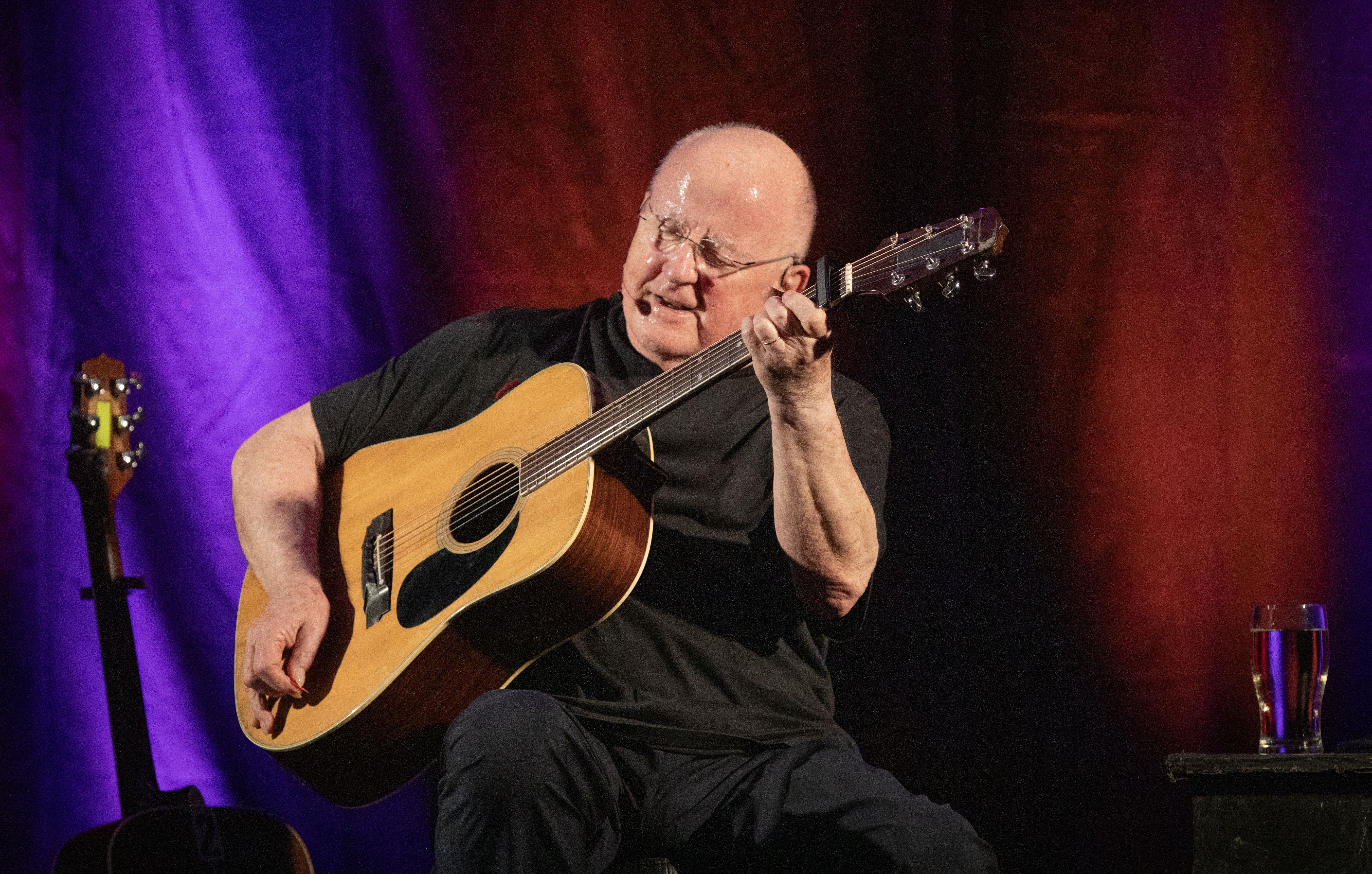 FULL HOUSE: Christy Moore performed in St Comgall's last August