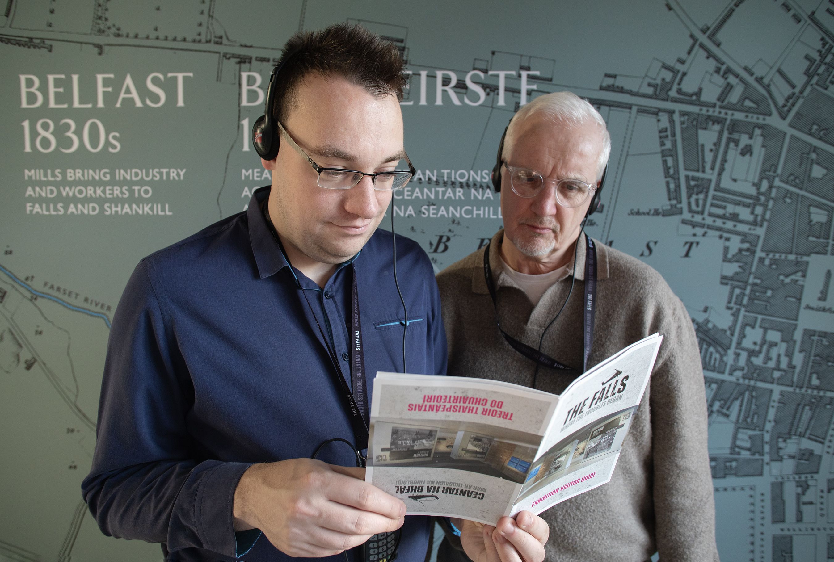 Conor McParland and Robin Livingstone