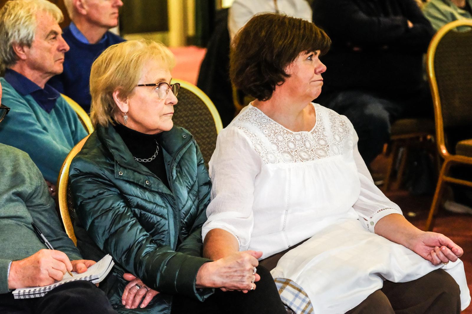 Irene and Paula Gallagher at the launch