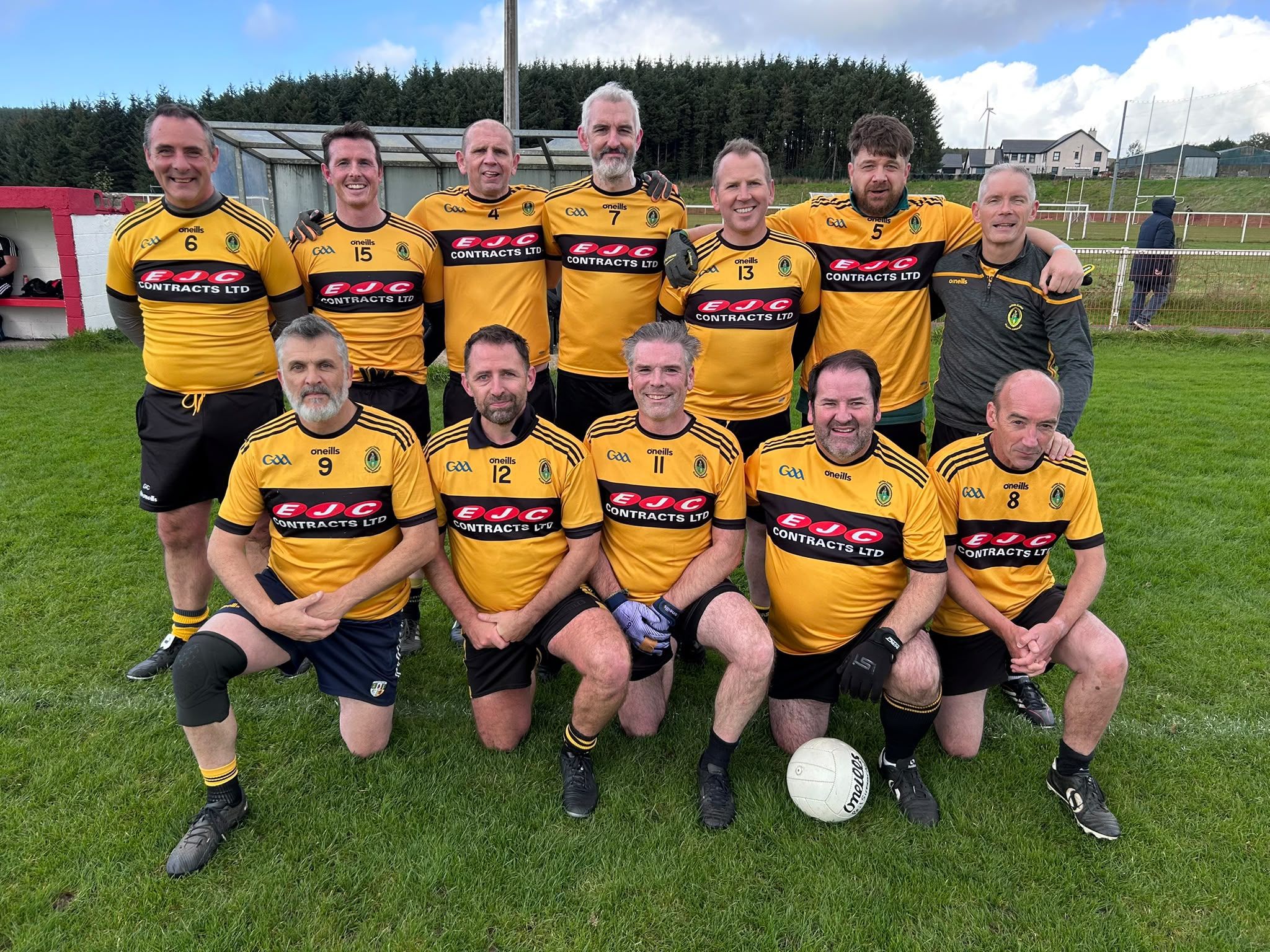 Naomh Éanna team competing at the Frankie Wilson tournament
